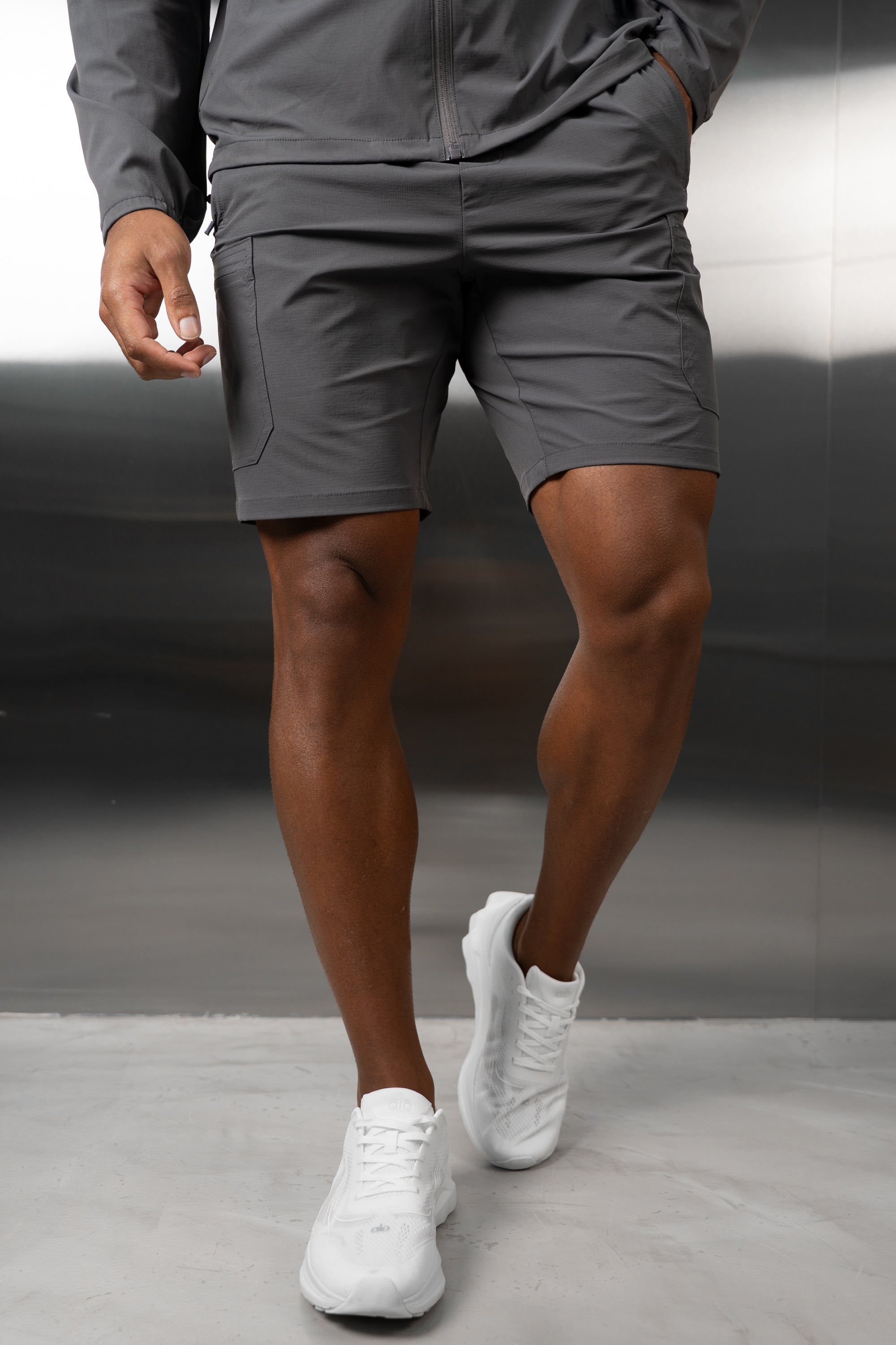 Hydra Technical Shorts - Charcoal