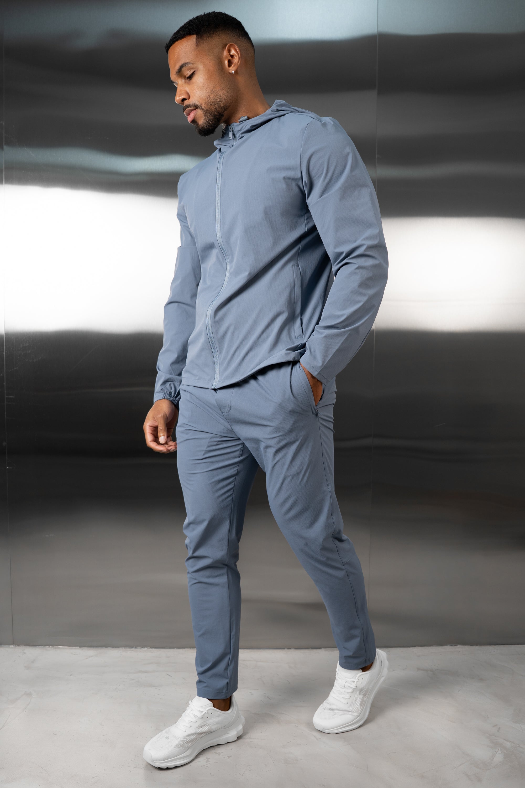 Hydra Technical Jacket - Steel Blue