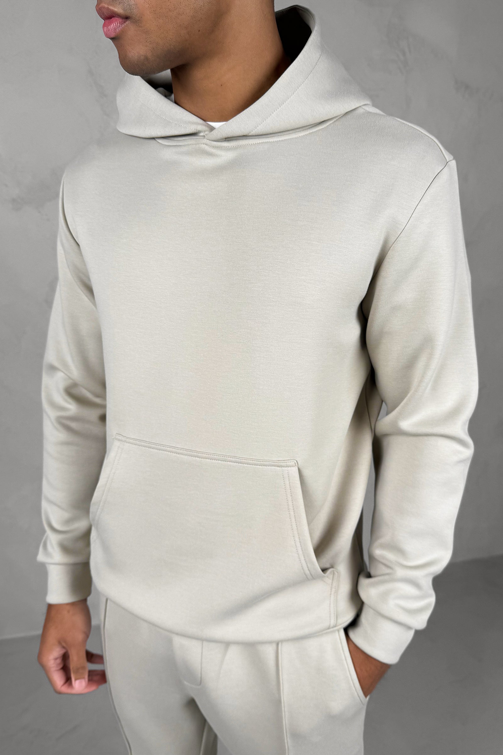 Everyday Scuba Hoodie - Taupe