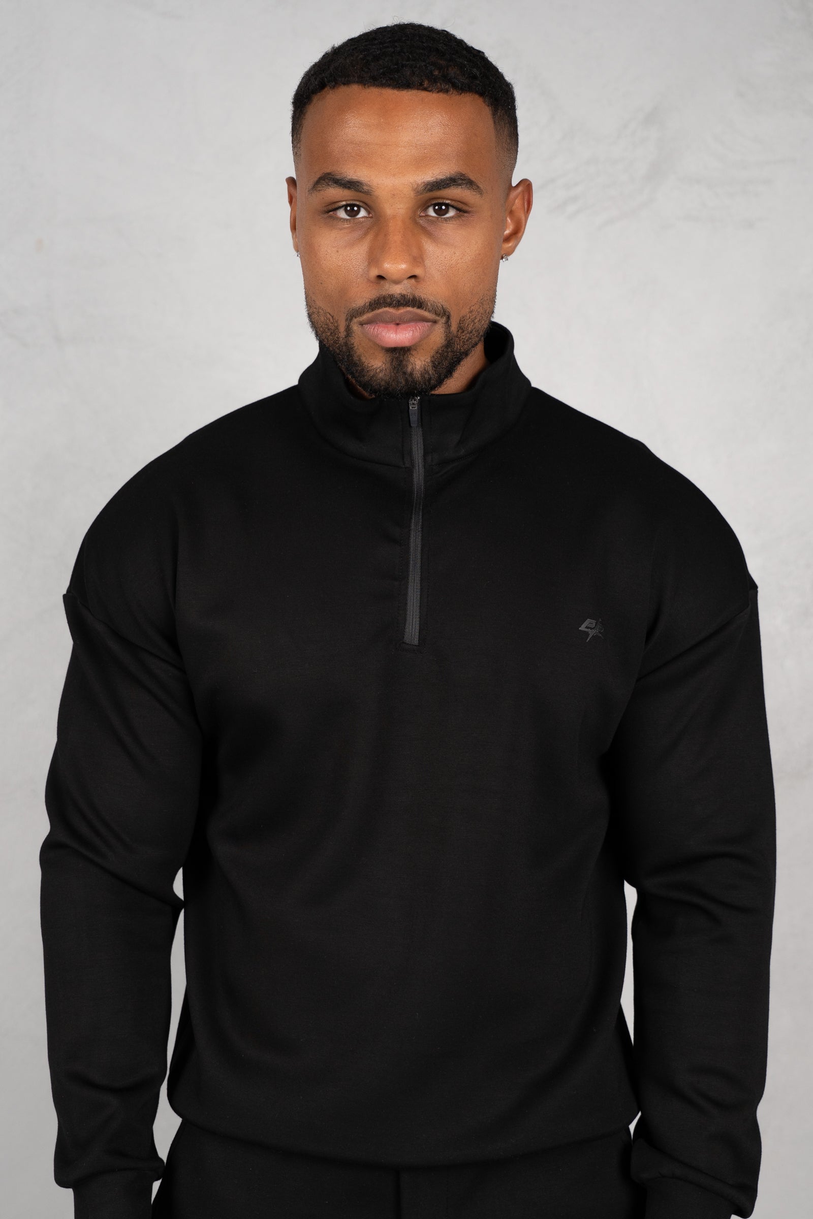 Phase Scuba Quarter Zip - Black