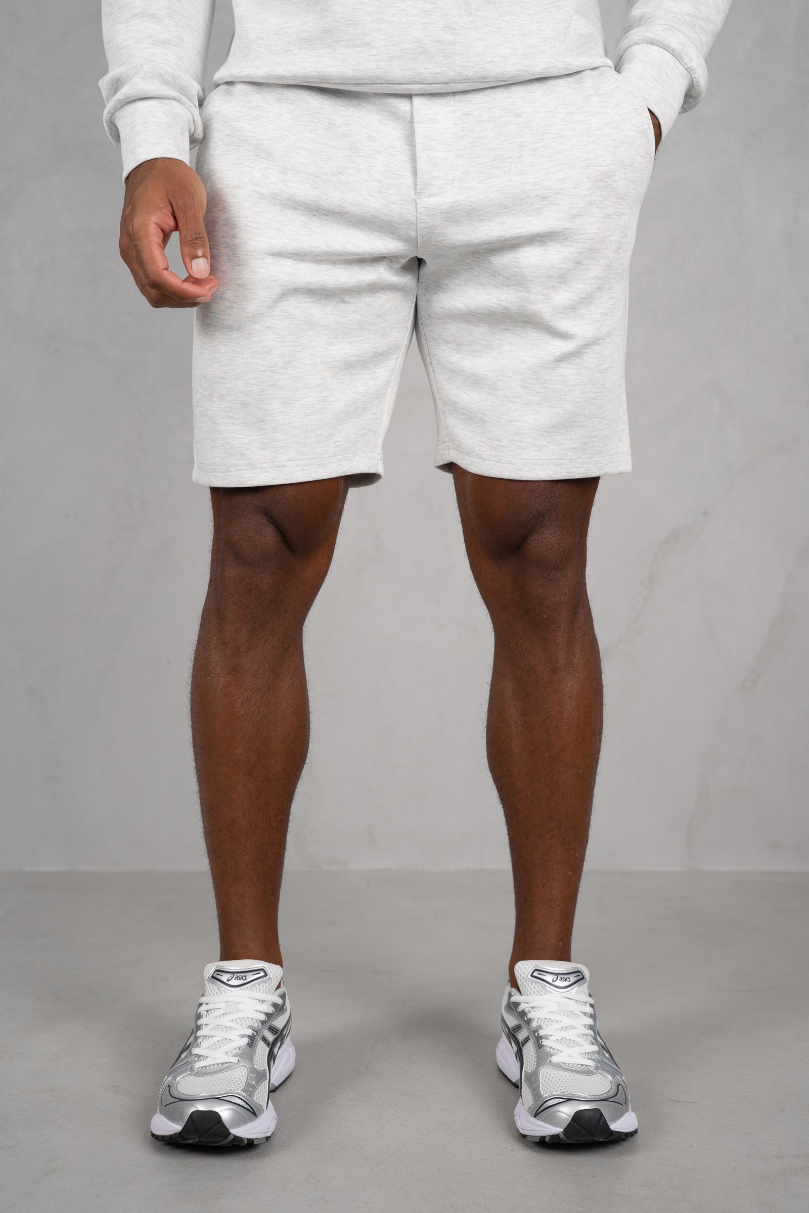 Phase Shorts - Grey Marl