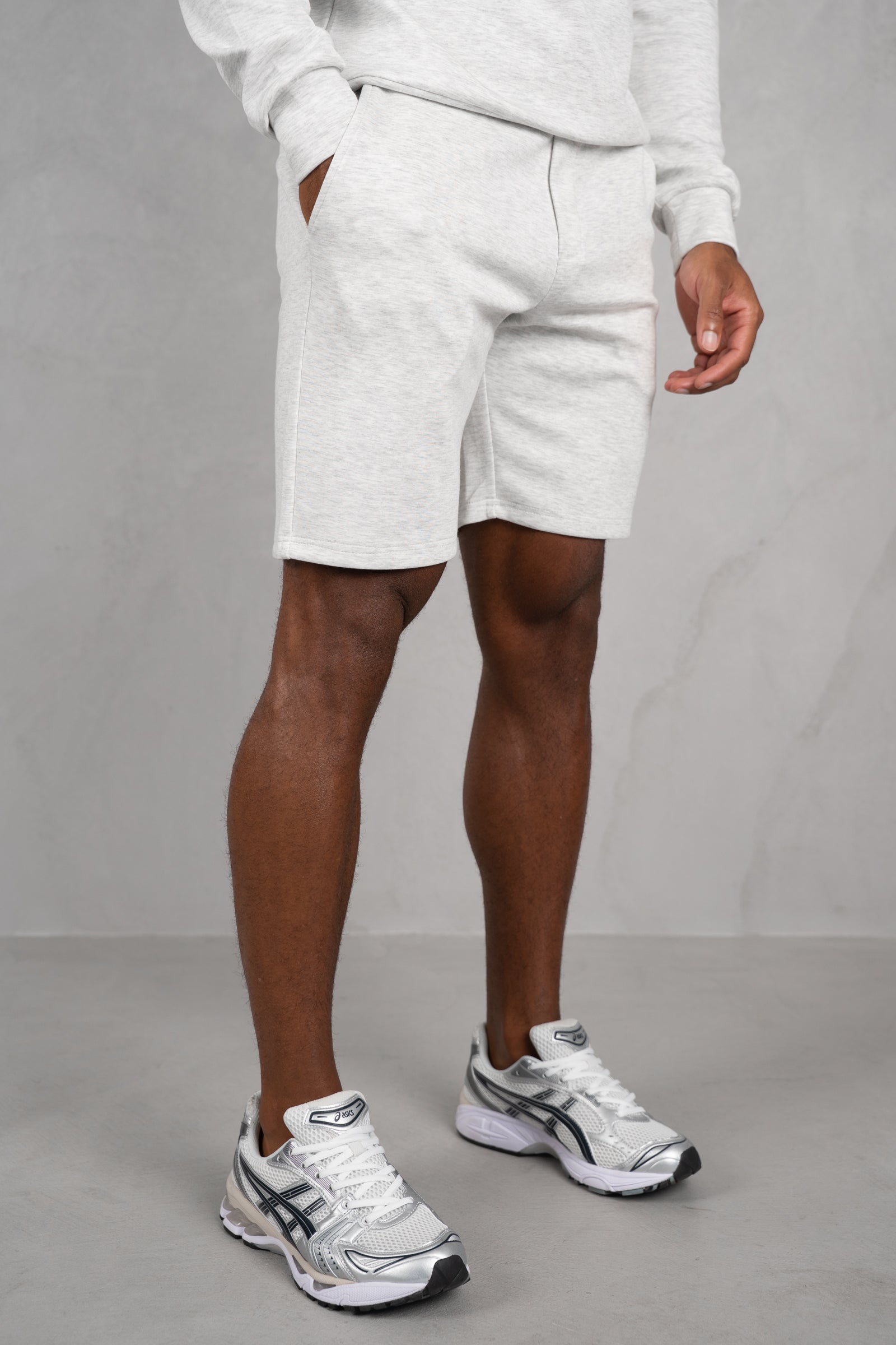 Phase Shorts - Grey Marl