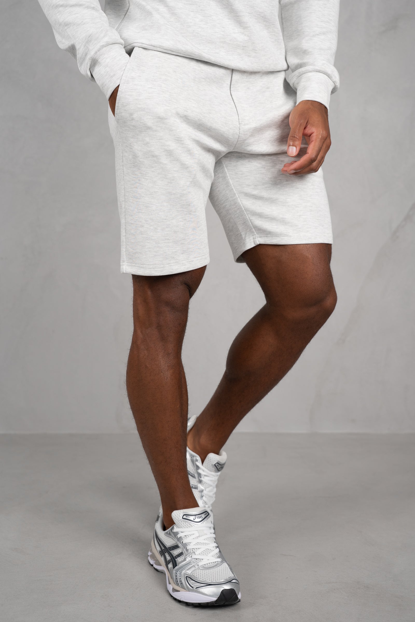 Phase Shorts - Grey Marl