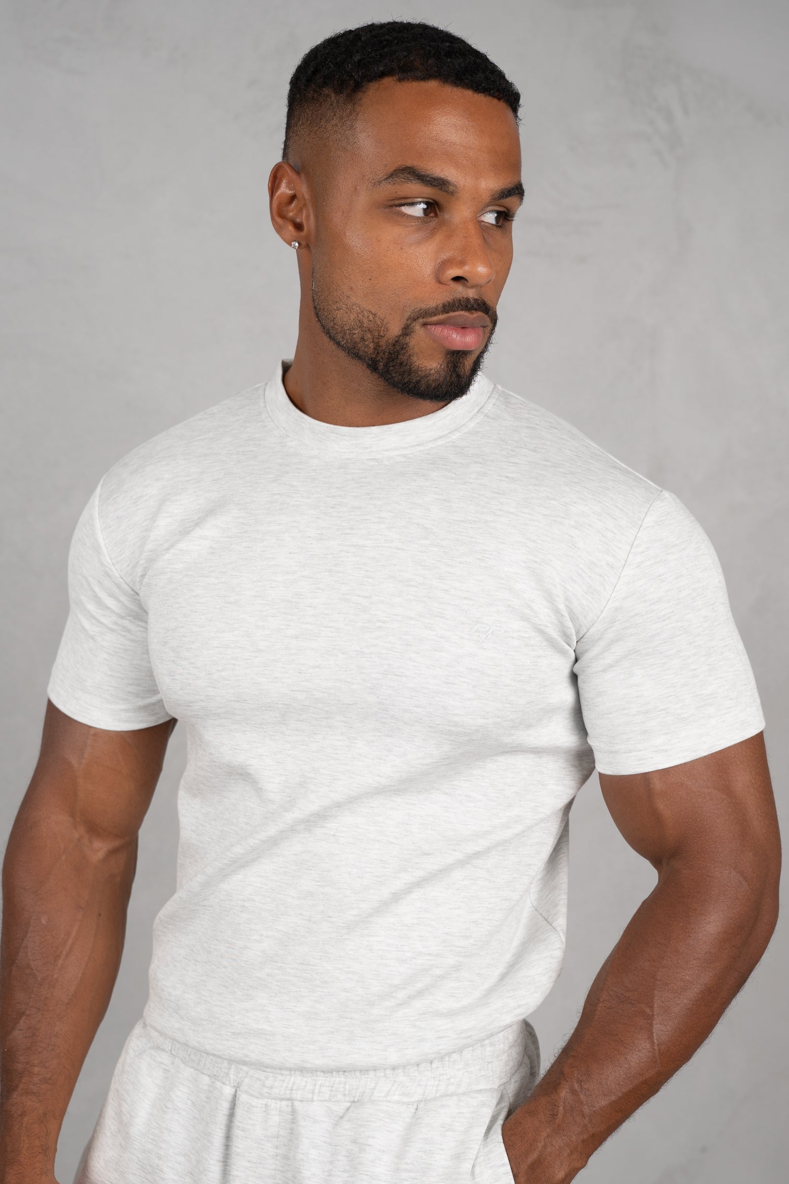 Phase T-Shirt - Grey Marl