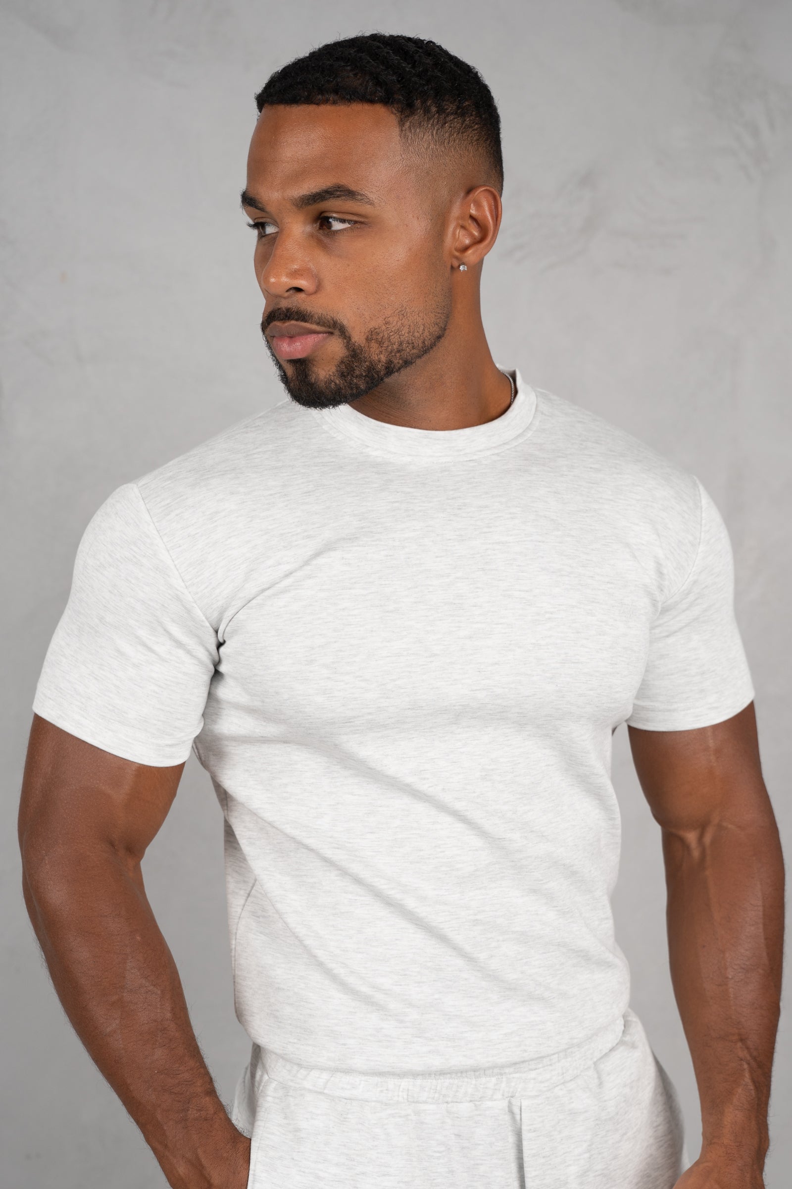 Phase T-Shirt - Grey Marl