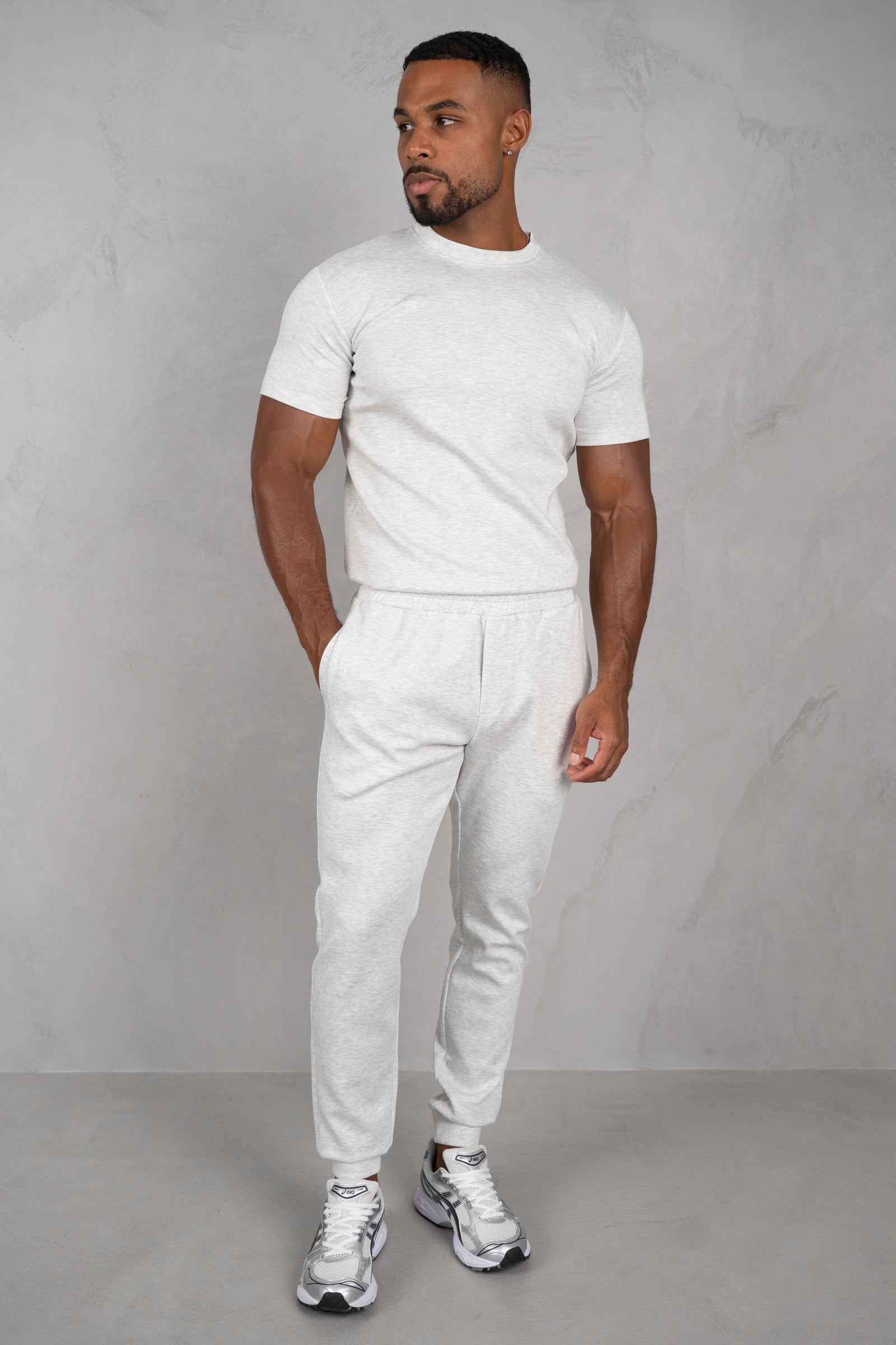 Phase T-Shirt - Grey Marl