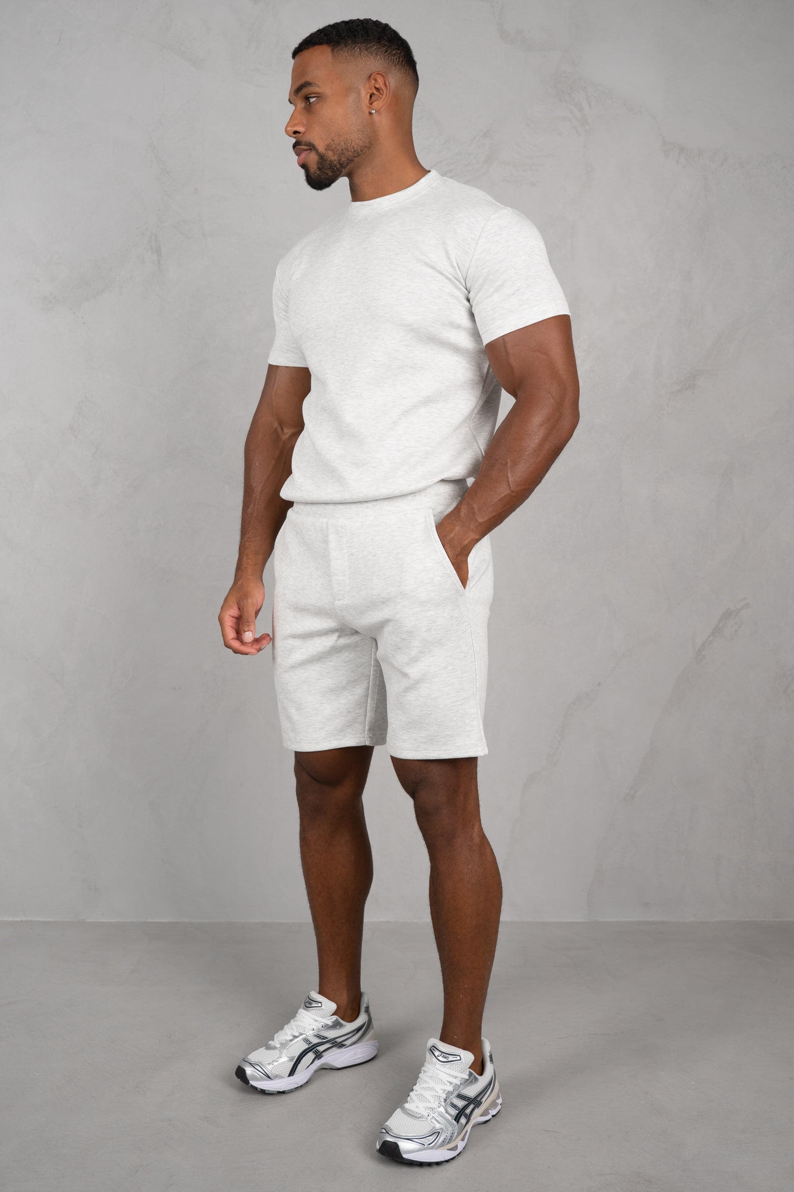 Phase T-Shirt - Grey Marl
