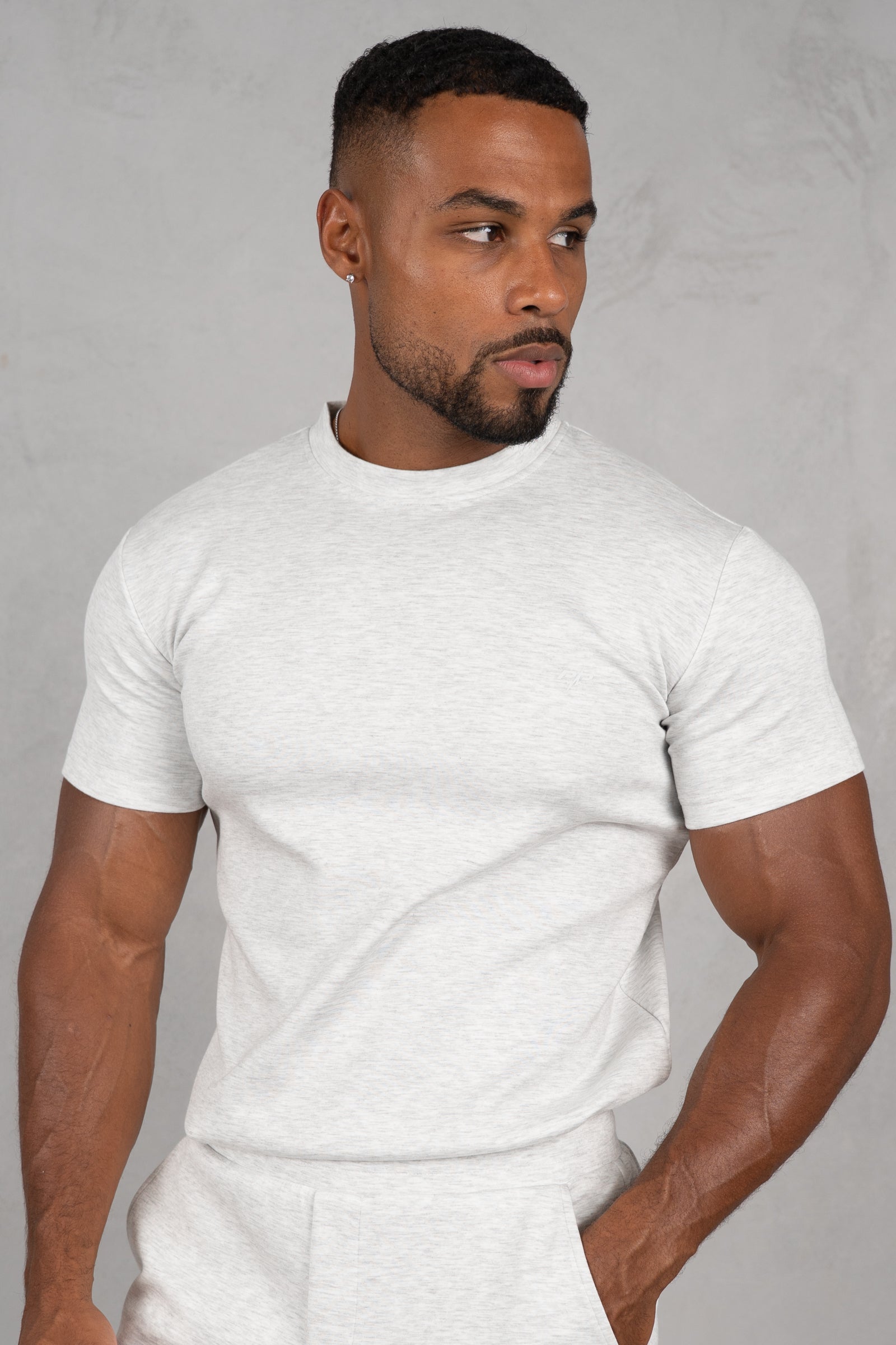 Phase T-Shirt - Grey Marl