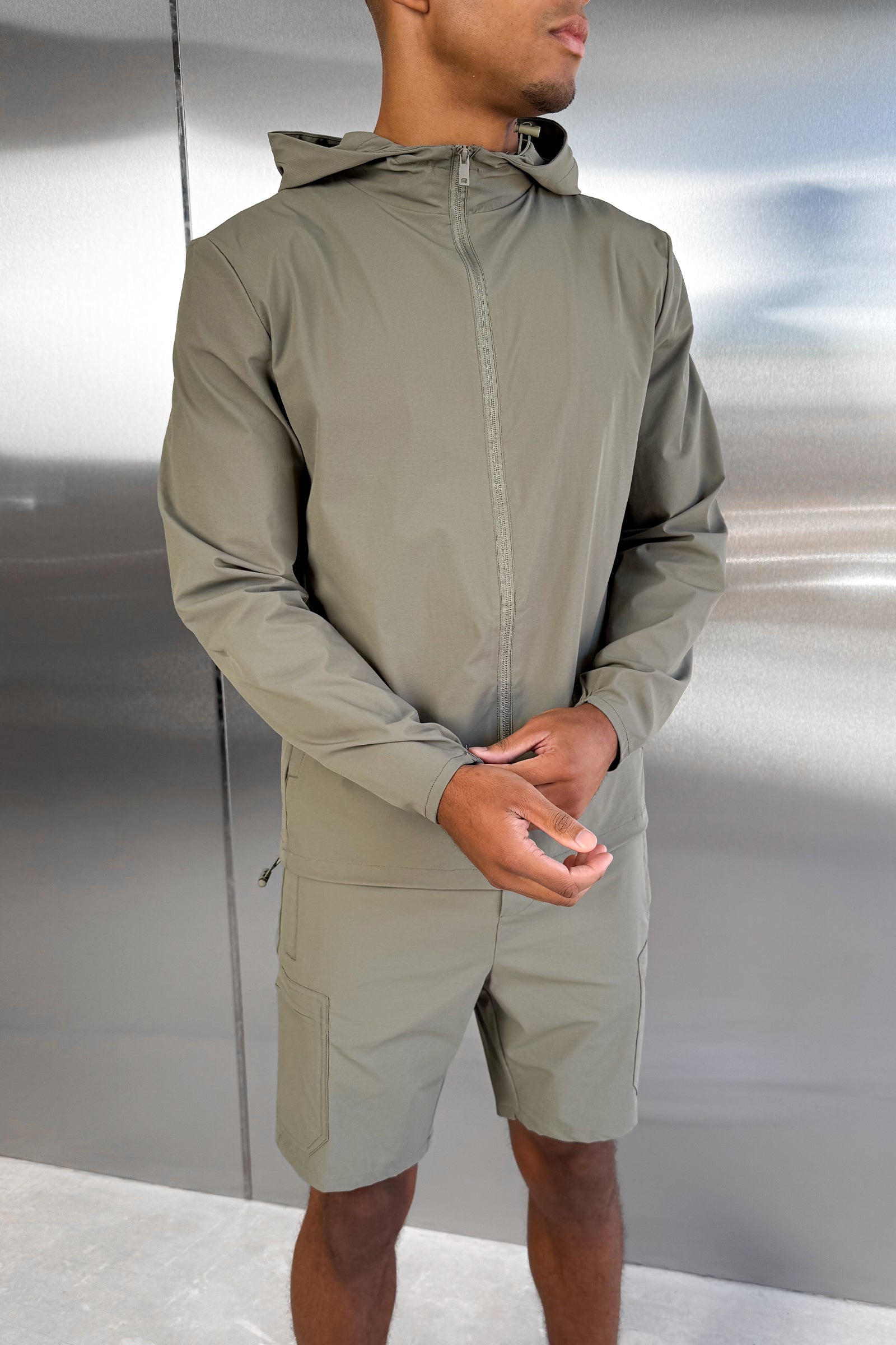 Hydra Technical Shorts - Taupe