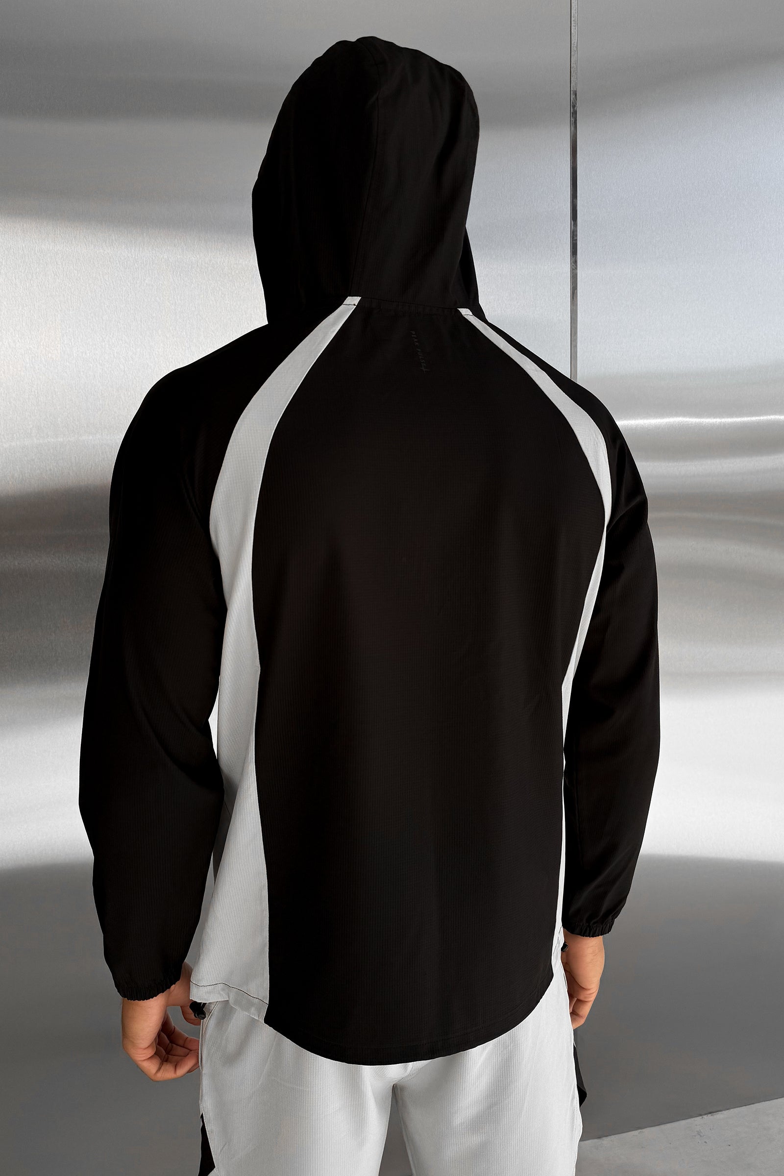 Synergy Technical Windbreaker Jacket - Black/Grey