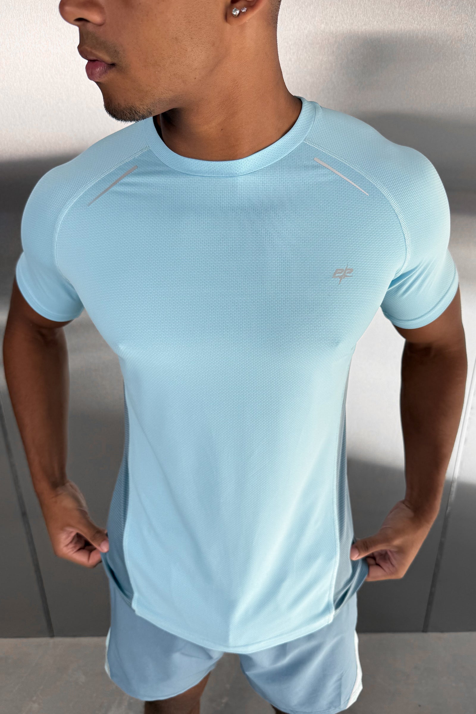 Synergy Training T-Shirt - Pale Blue