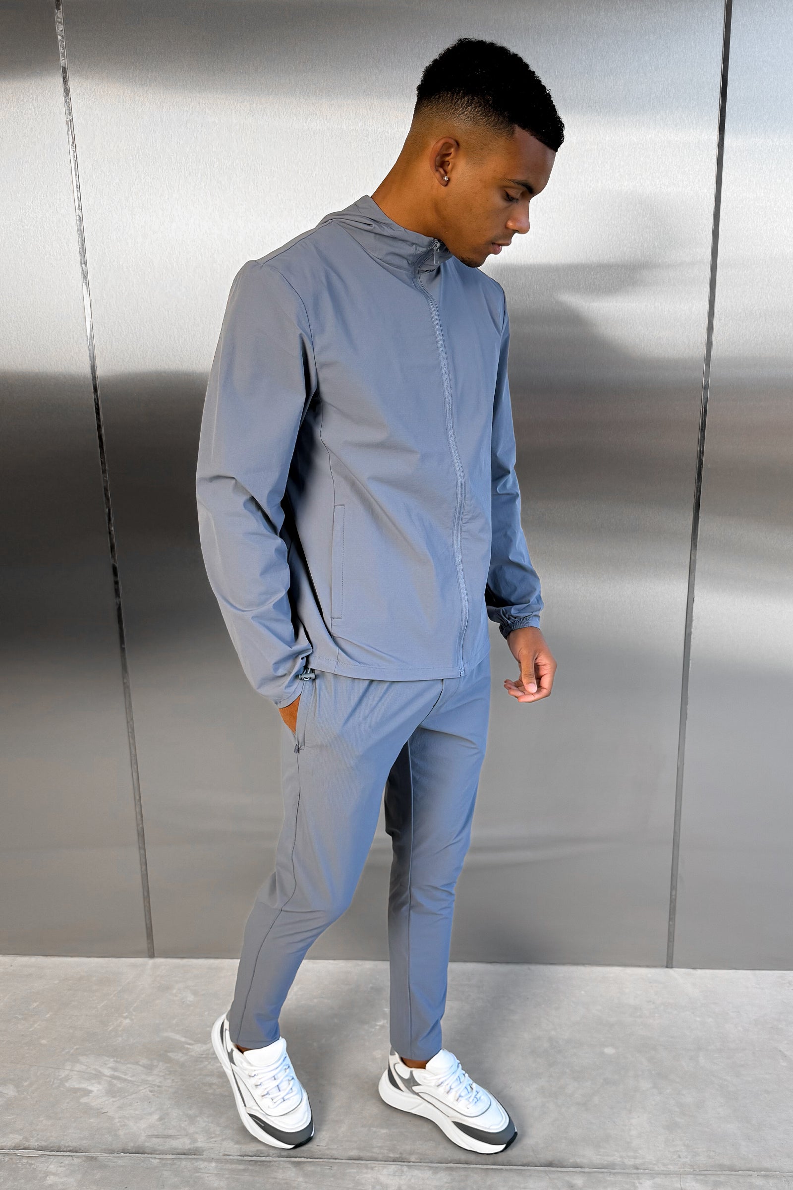 Hydra Technical Jacket - Steel Blue