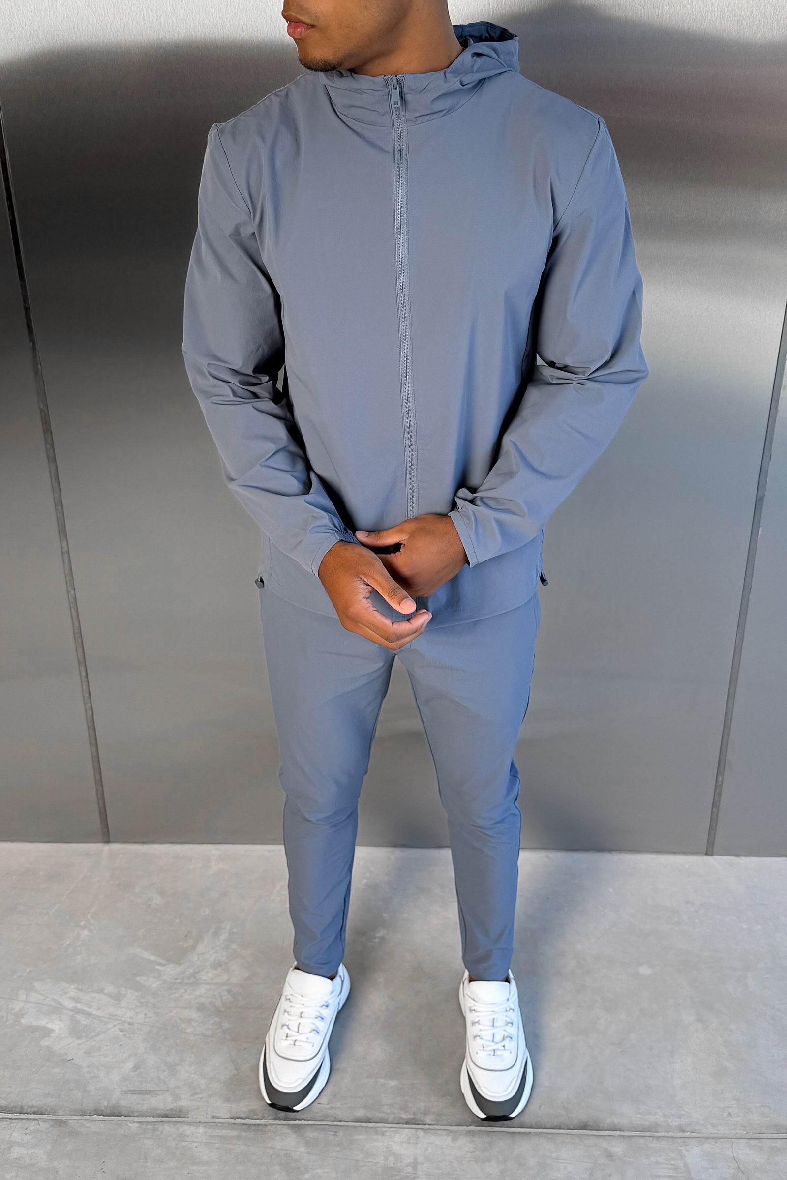 Hydra Technical Jacket - Steel Blue