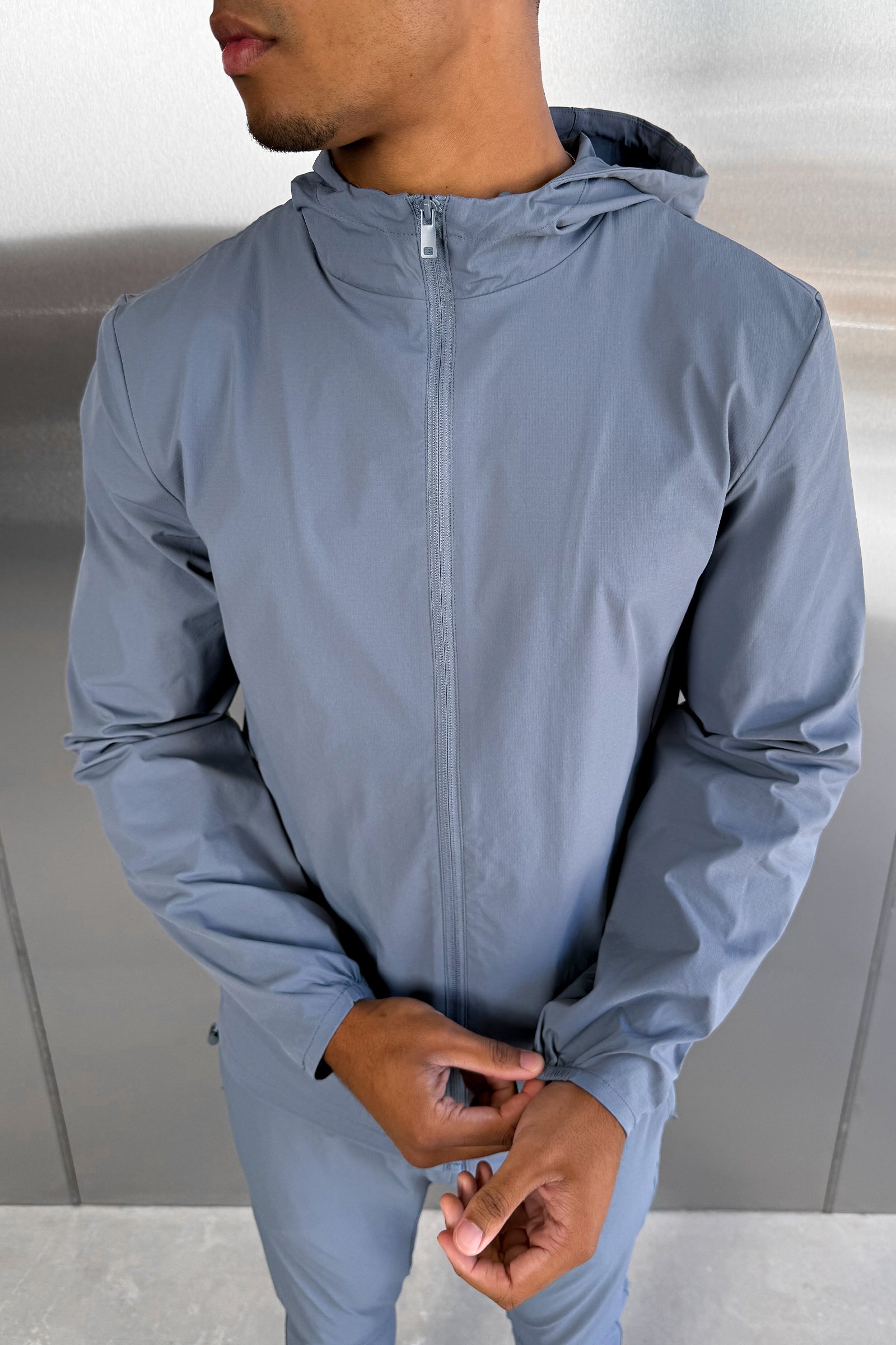 Hydra Technical Jacket - Steel Blue