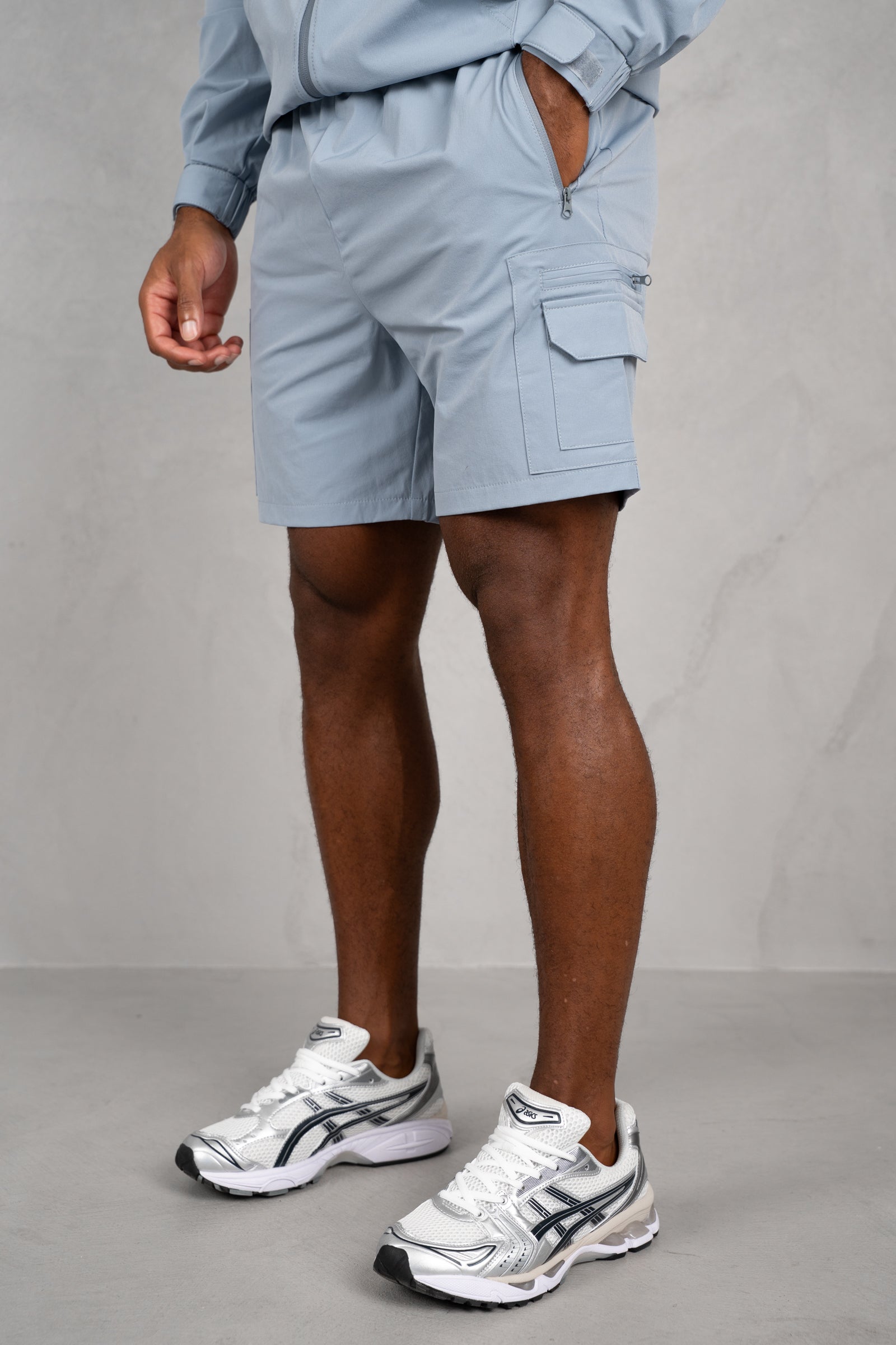 Pulse Tech Shorts - Pastel Blue