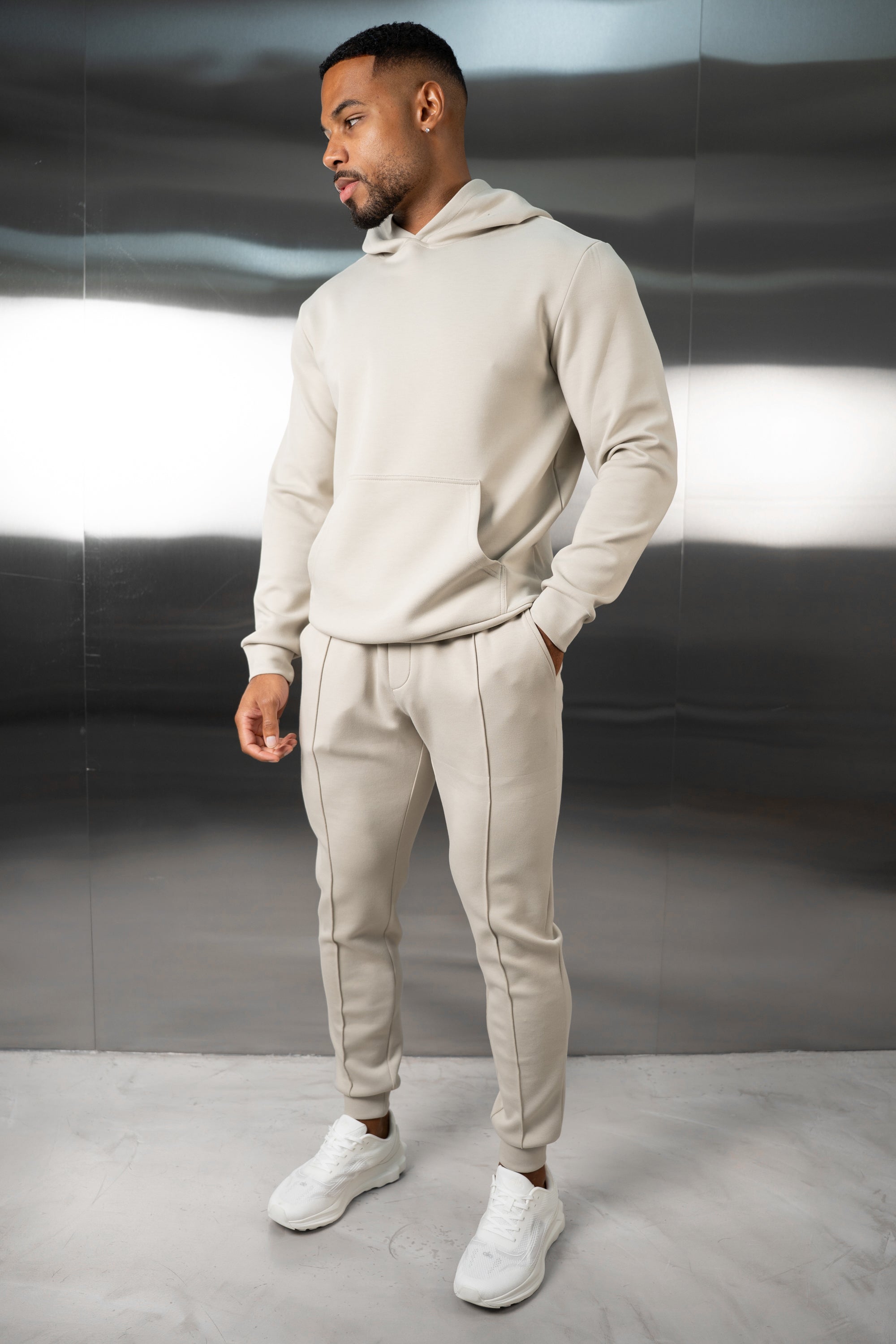Everyday Scuba Hoodie - Taupe