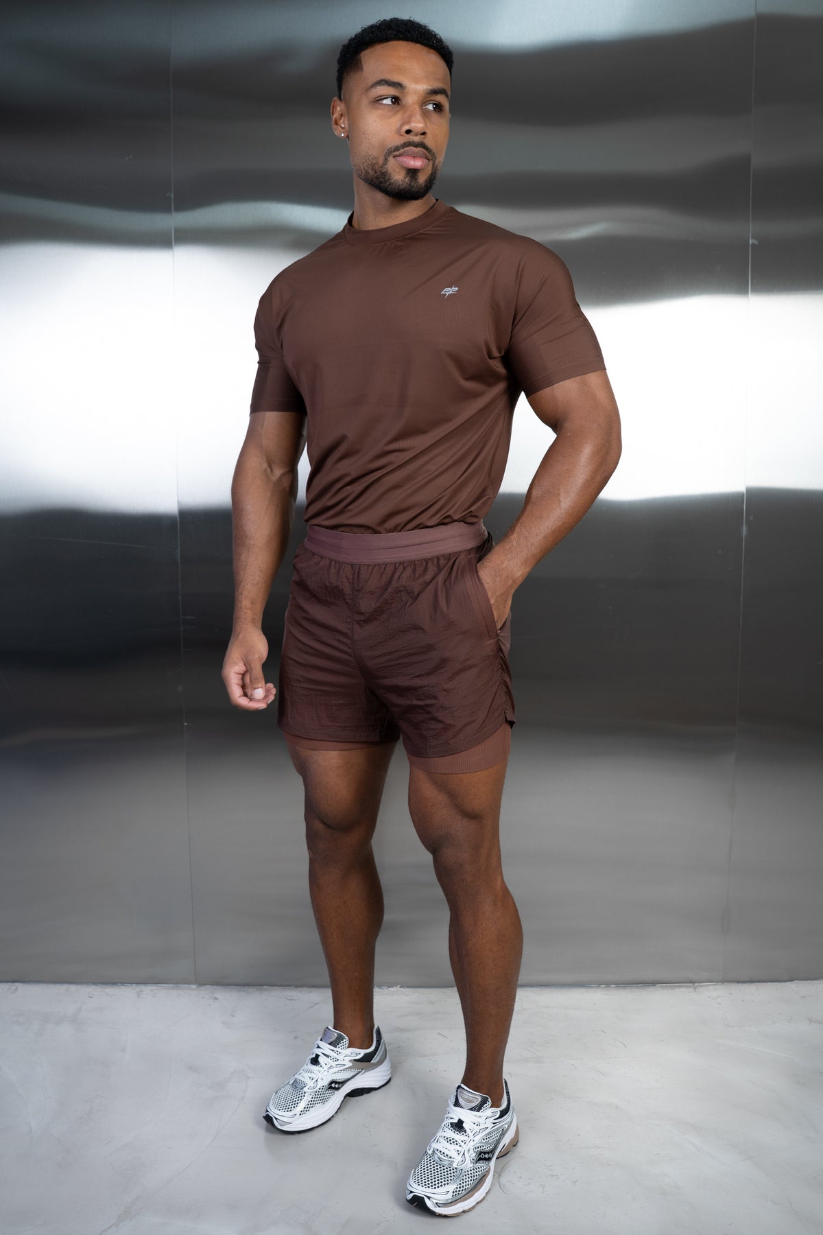 Stride Training T-Shirt - Mocha