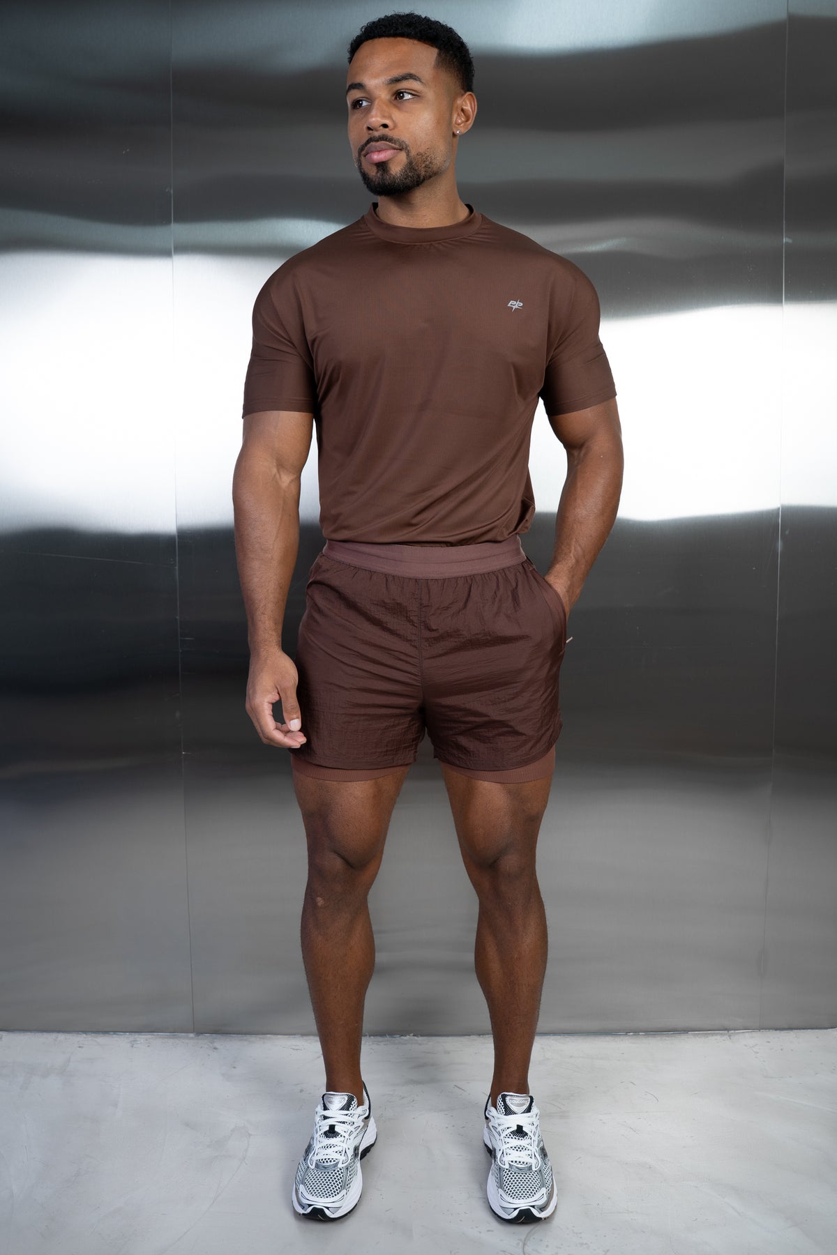 Stride Training T-Shirt - Mocha
