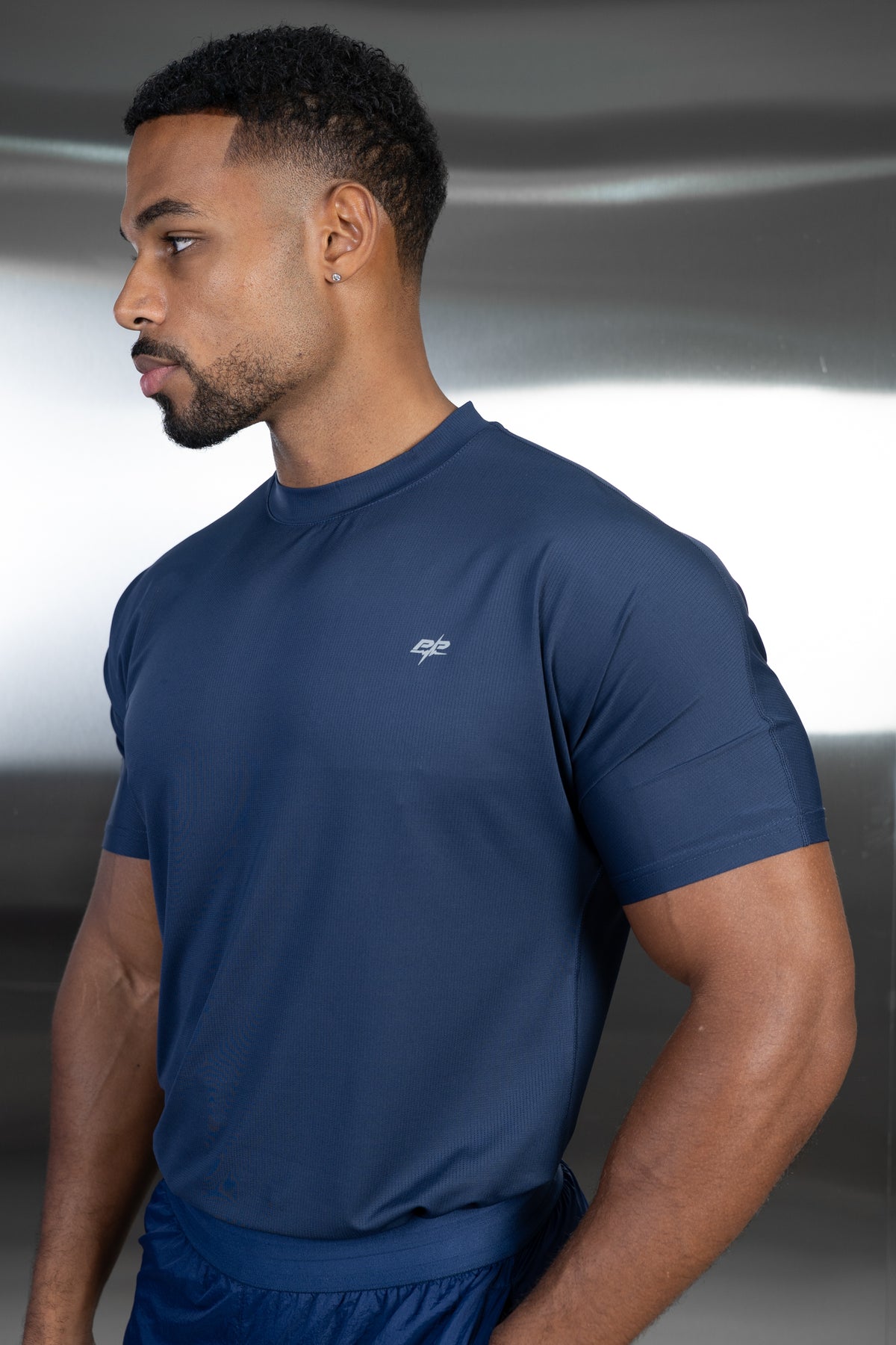 Stride Training T-Shirt - Navy