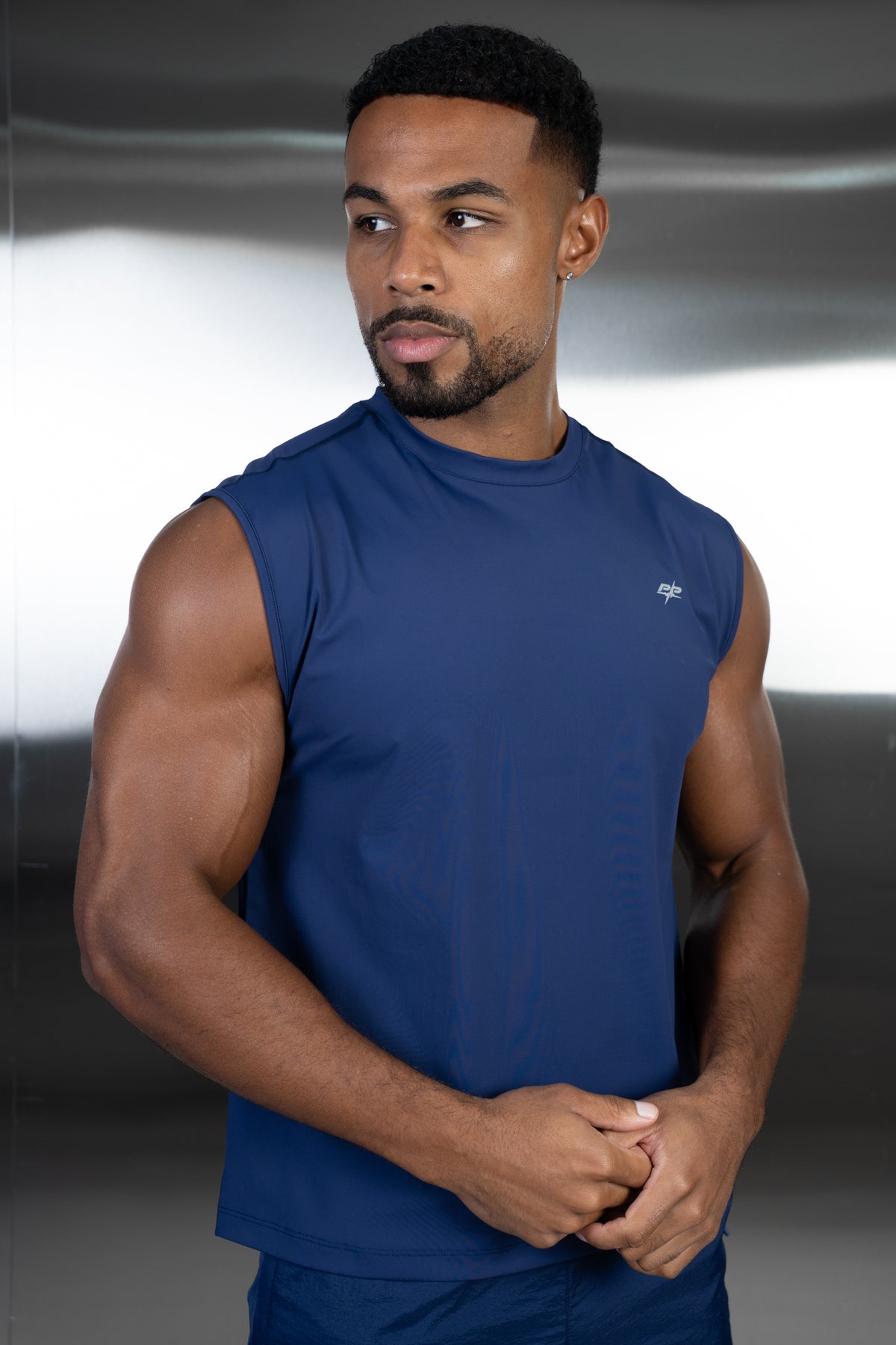 Stride Training Tank - Navy