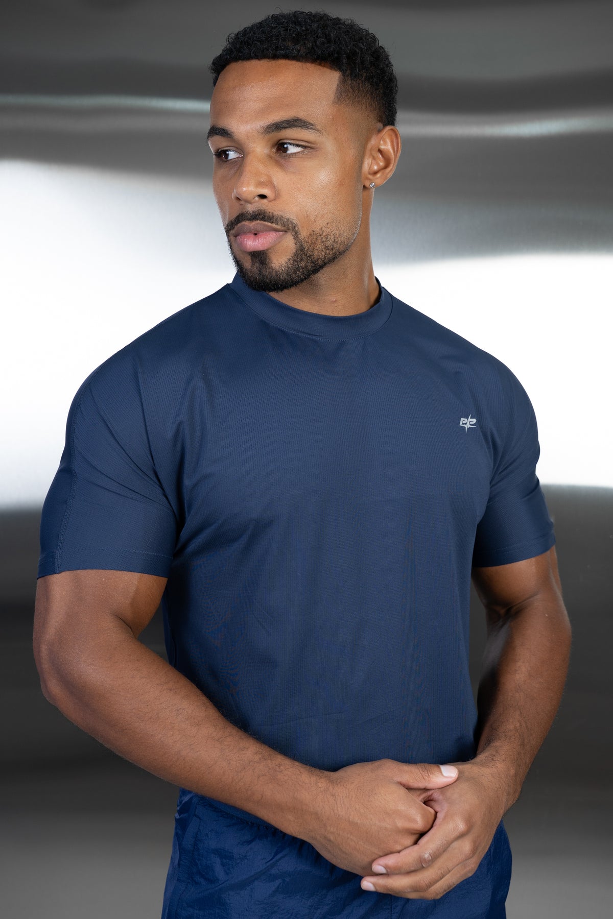 Stride Training T-Shirt - Navy