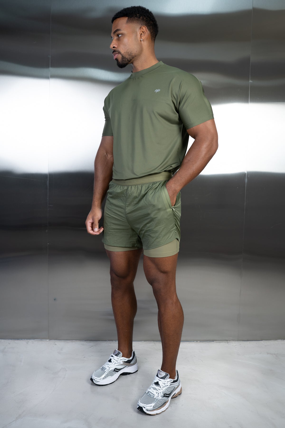 Stride Training T-Shirt - Olive