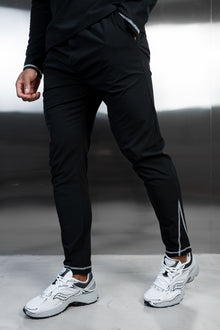 Contrast Stitch Technical Pant - Black