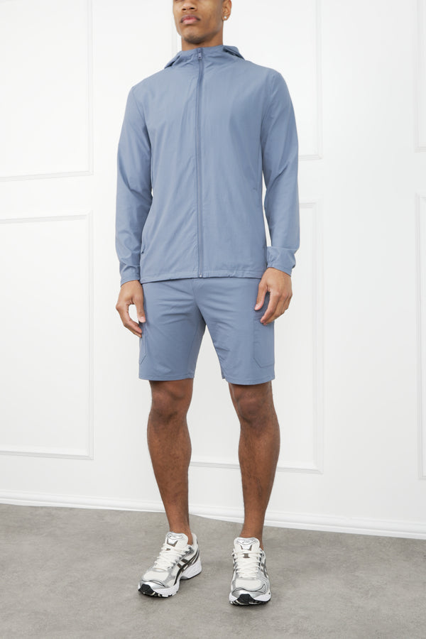 Hydra Technical Shorts - Steel Blue