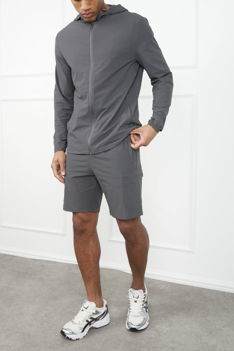 Hydra Technical Shorts - Charcoal