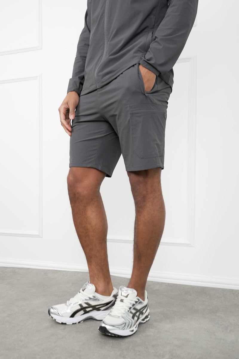 Hydra Technical Shorts - Charcoal