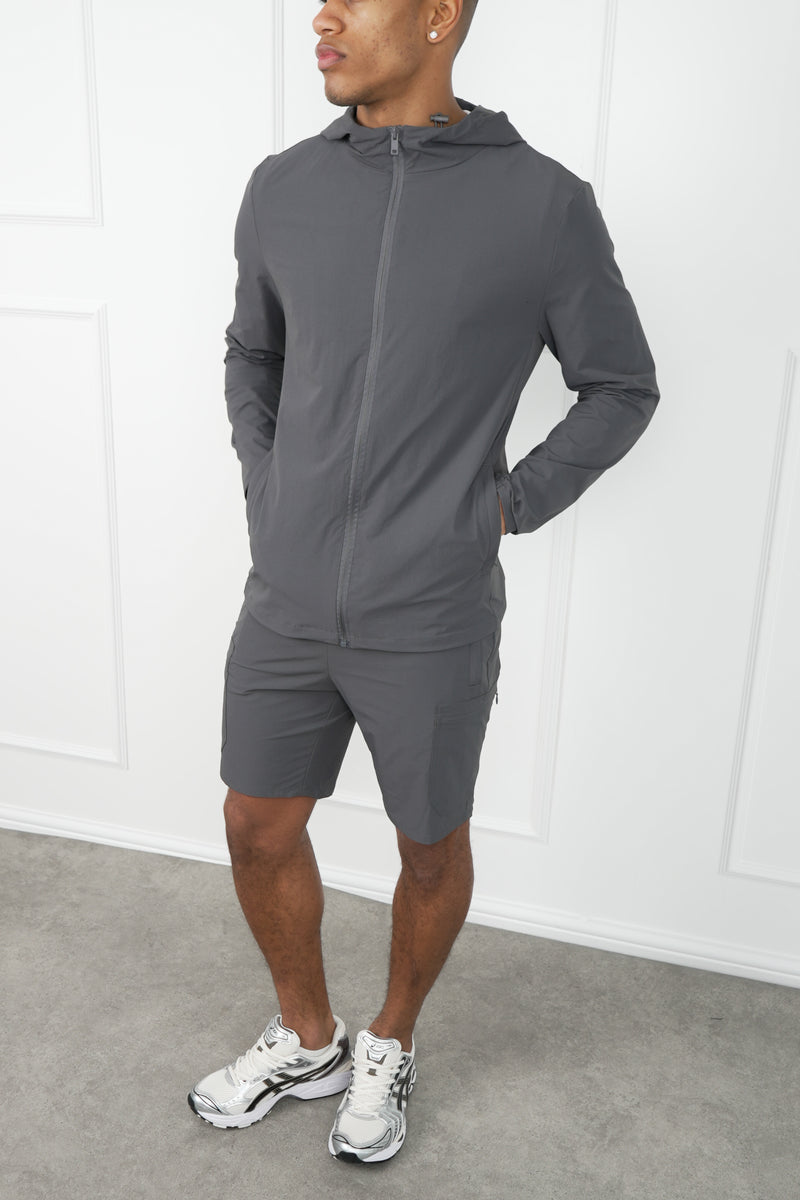 Hydra Technical Shorts - Charcoal