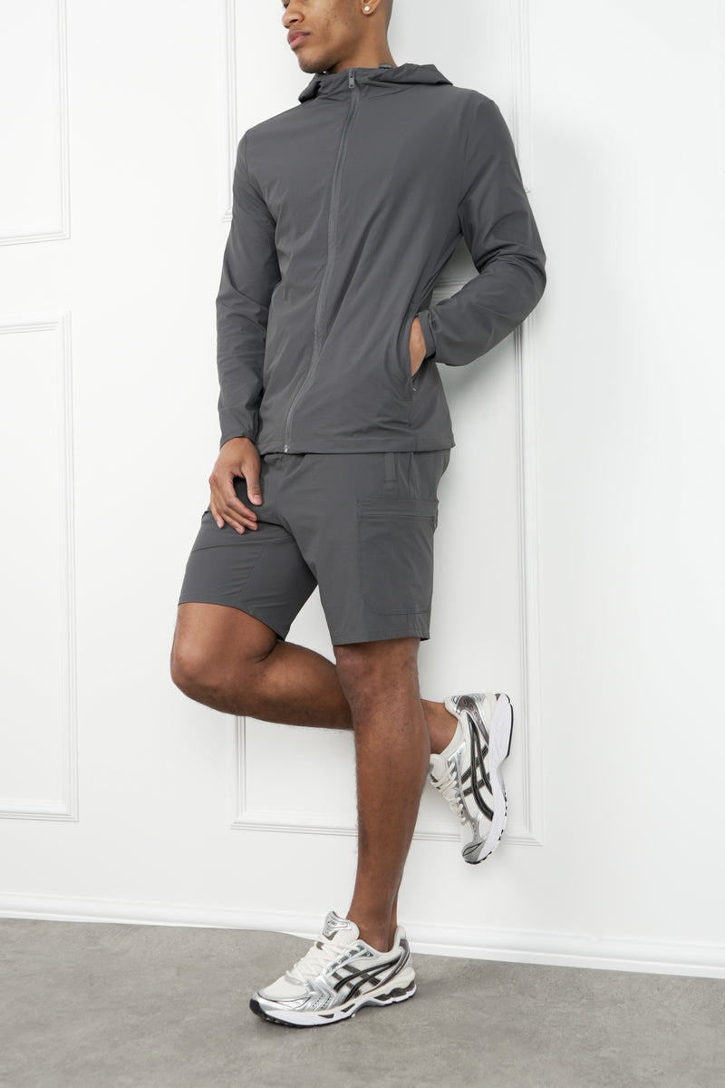Hydra Technical Shorts - Charcoal