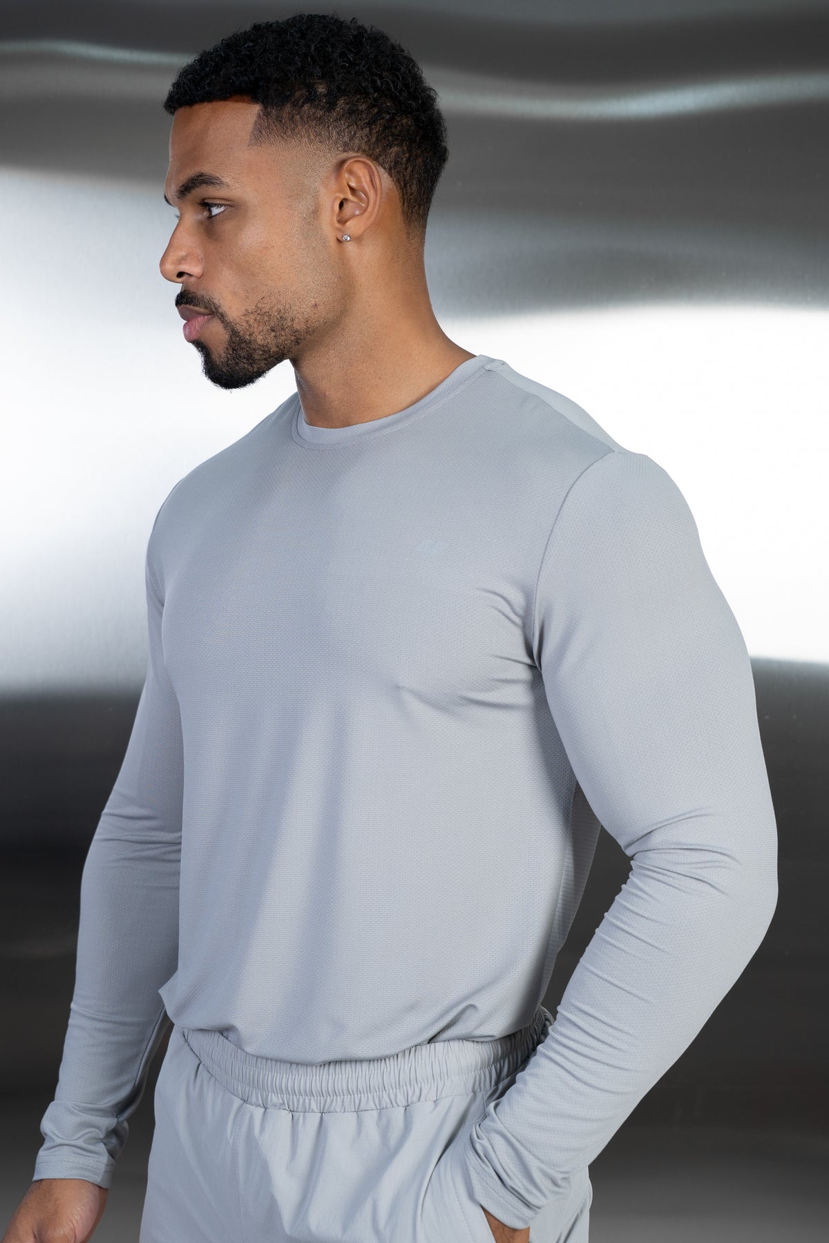 Destruct Long Sleeve T-Shirt - Grey