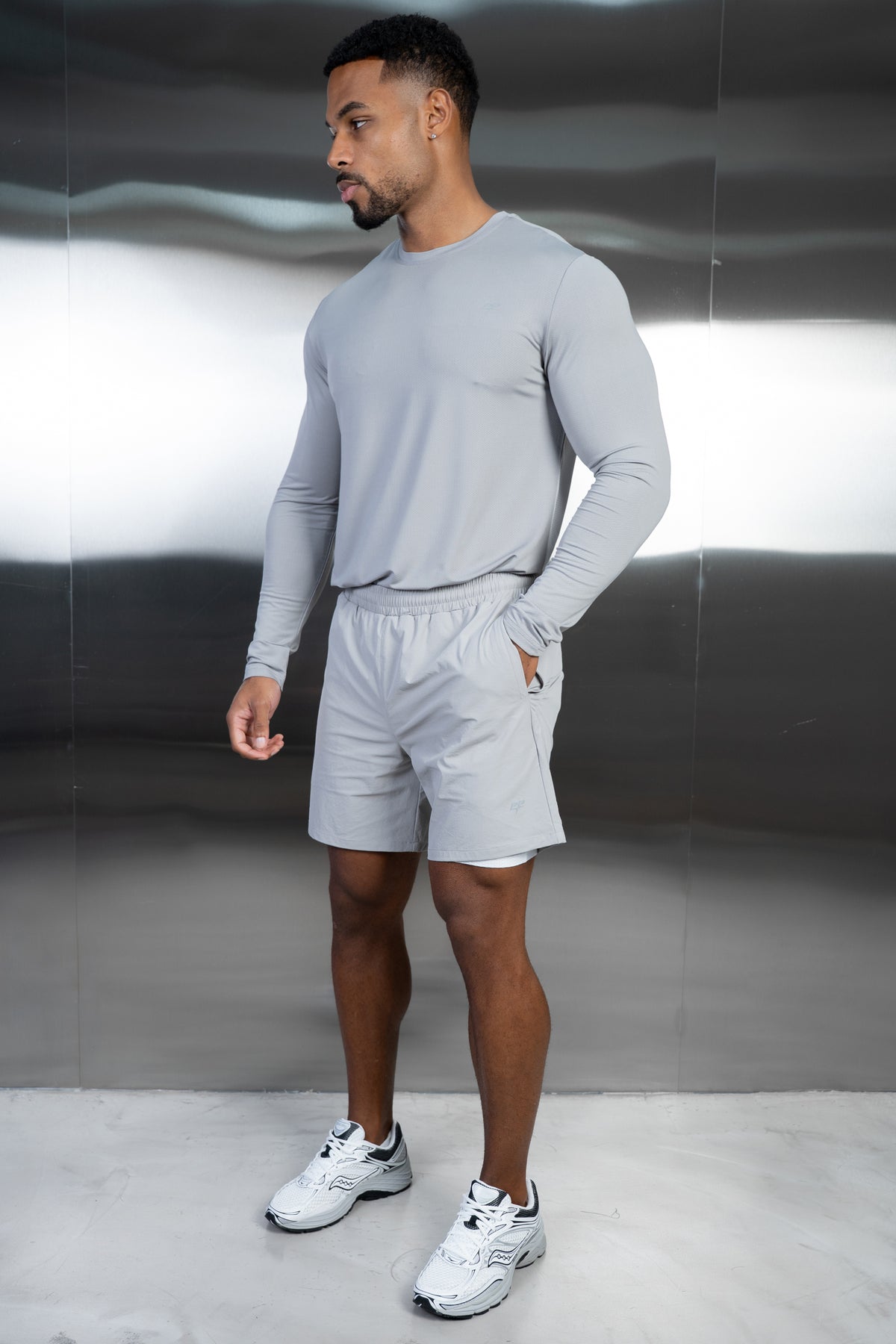 Destruct Long Sleeve T-Shirt - Grey