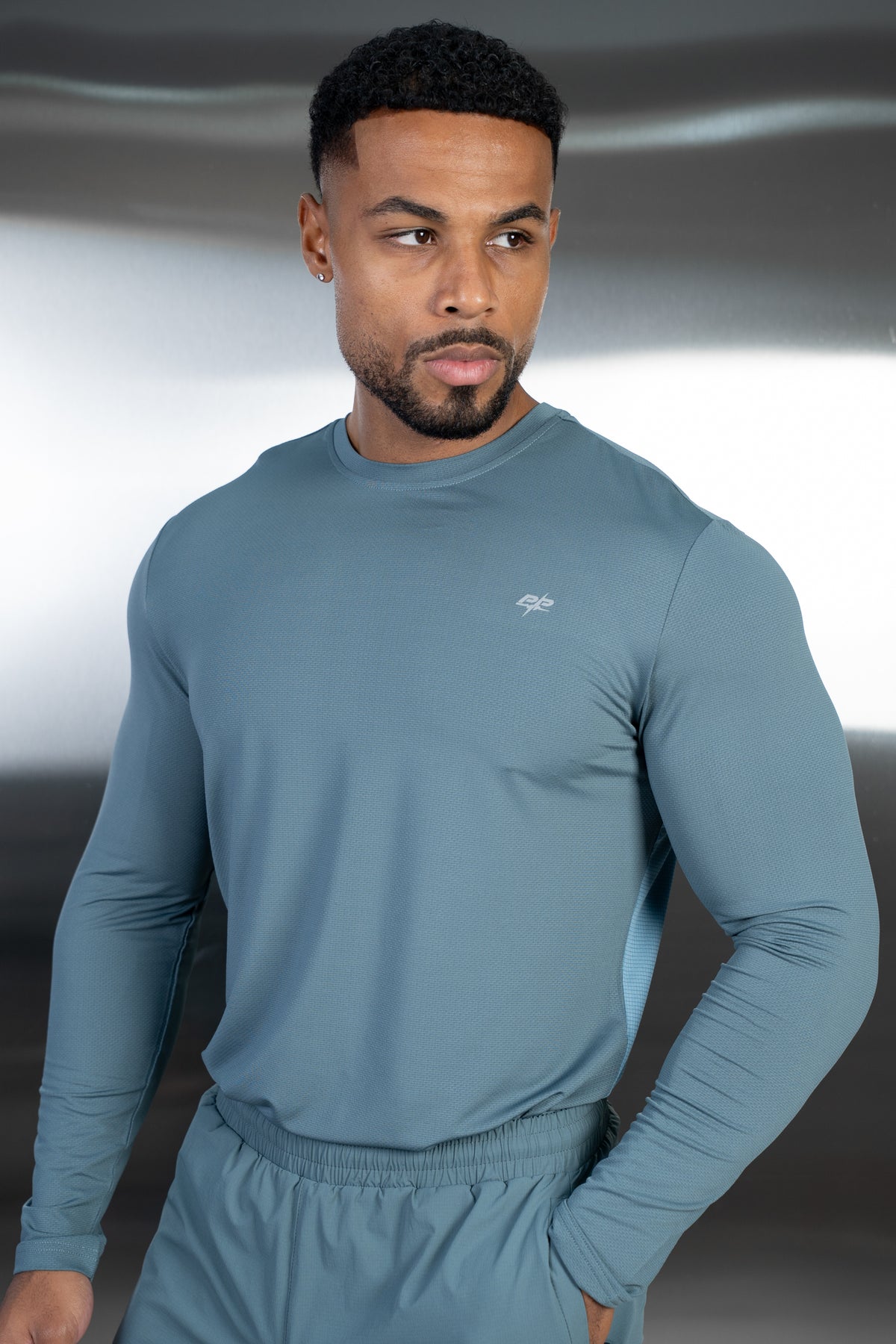 Destruct Long Sleeve T-Shirt - Teal