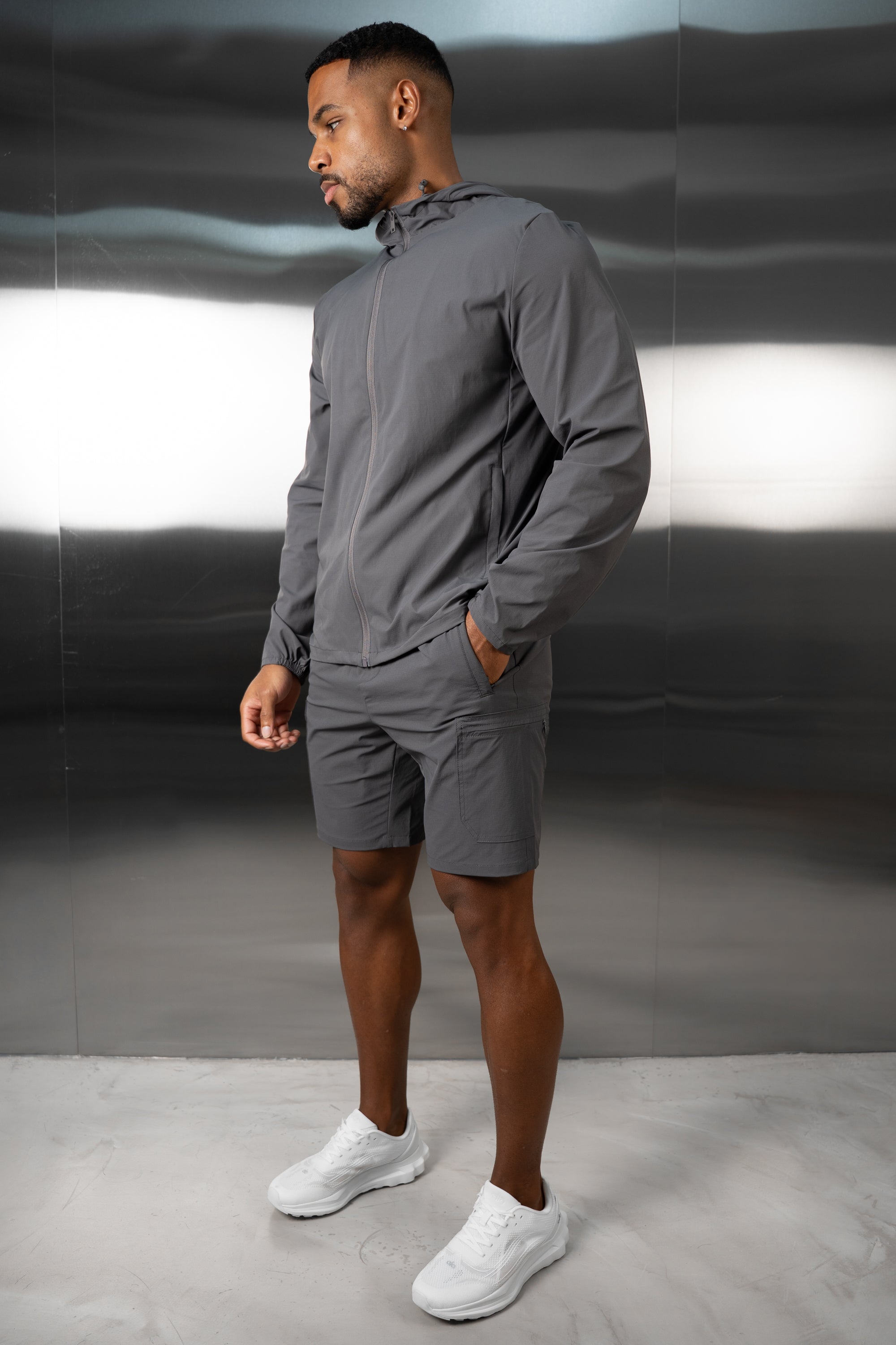 Hydra Technical Jacket - Charcoal