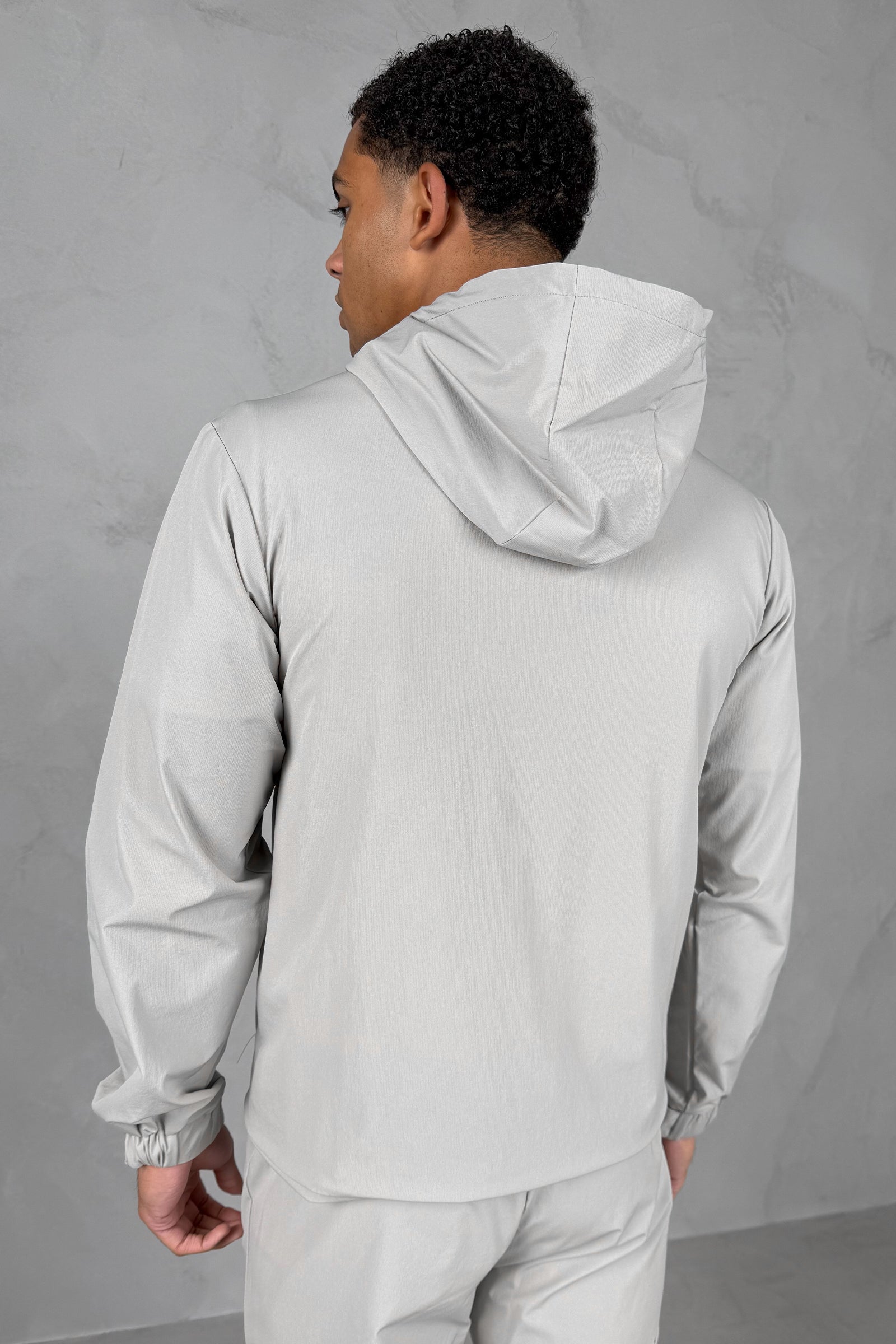 Pulse Windbreaker Jacket - Grey