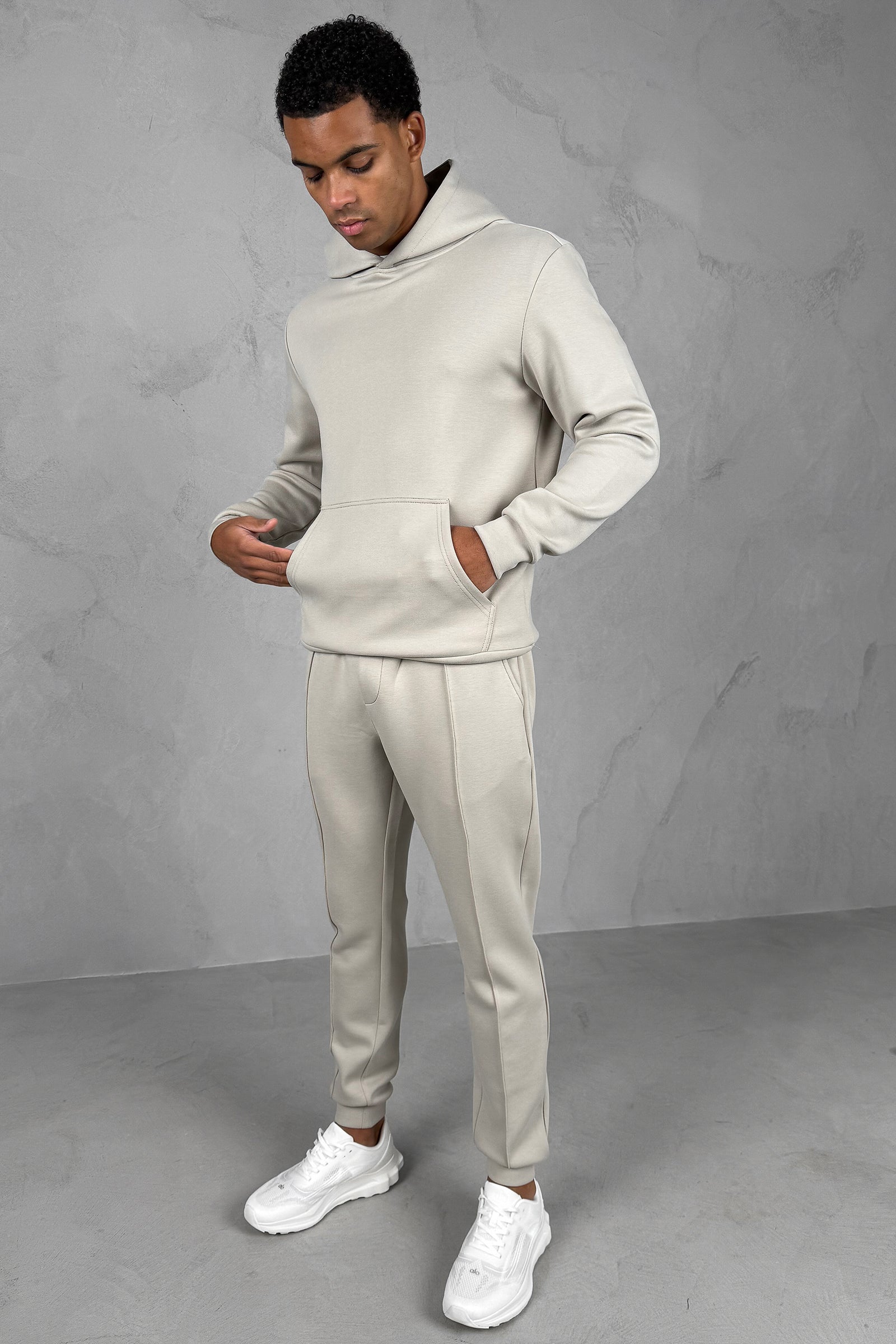 Everyday Scuba Hoodie - Taupe