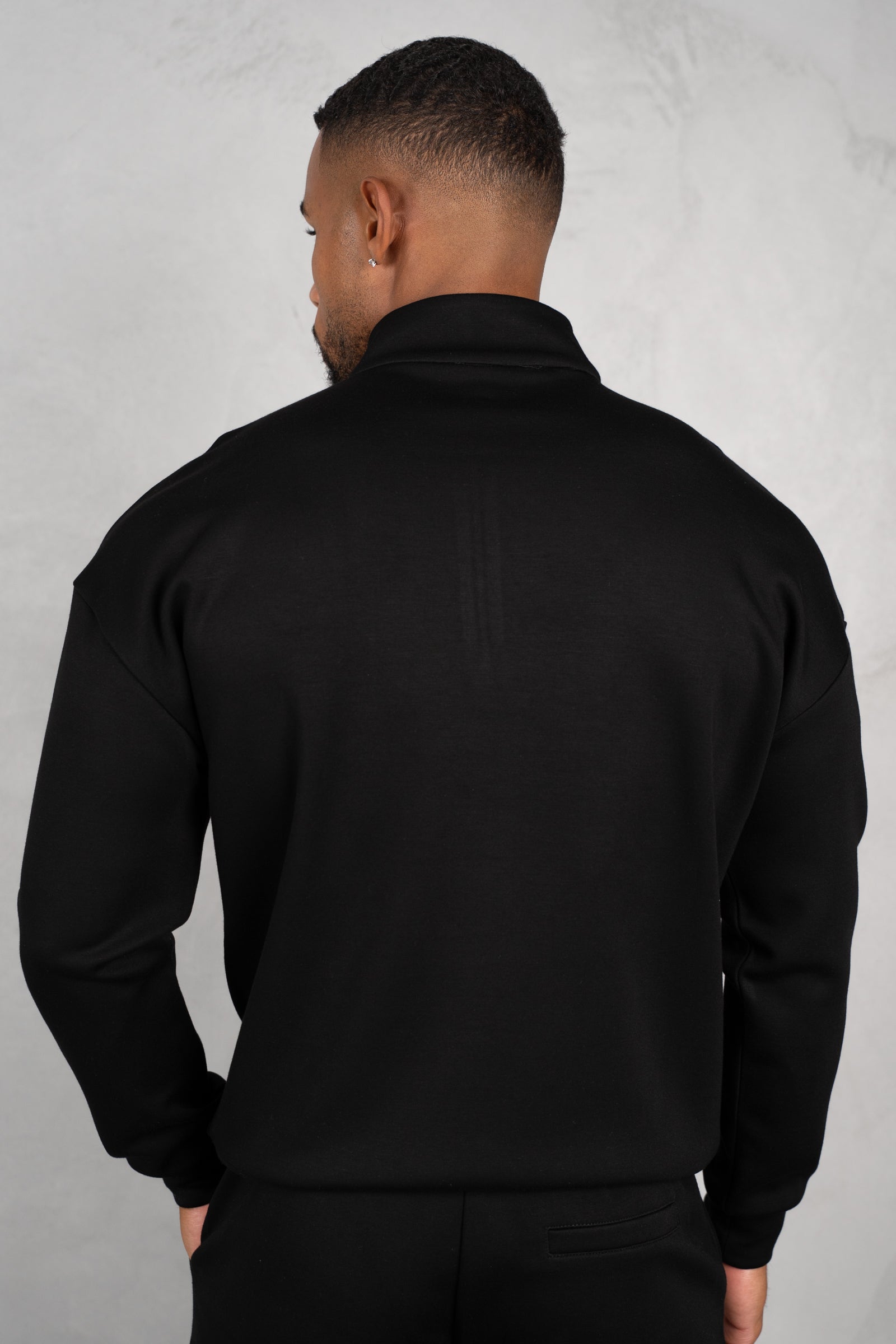 Phase Scuba Quarter Zip - Black