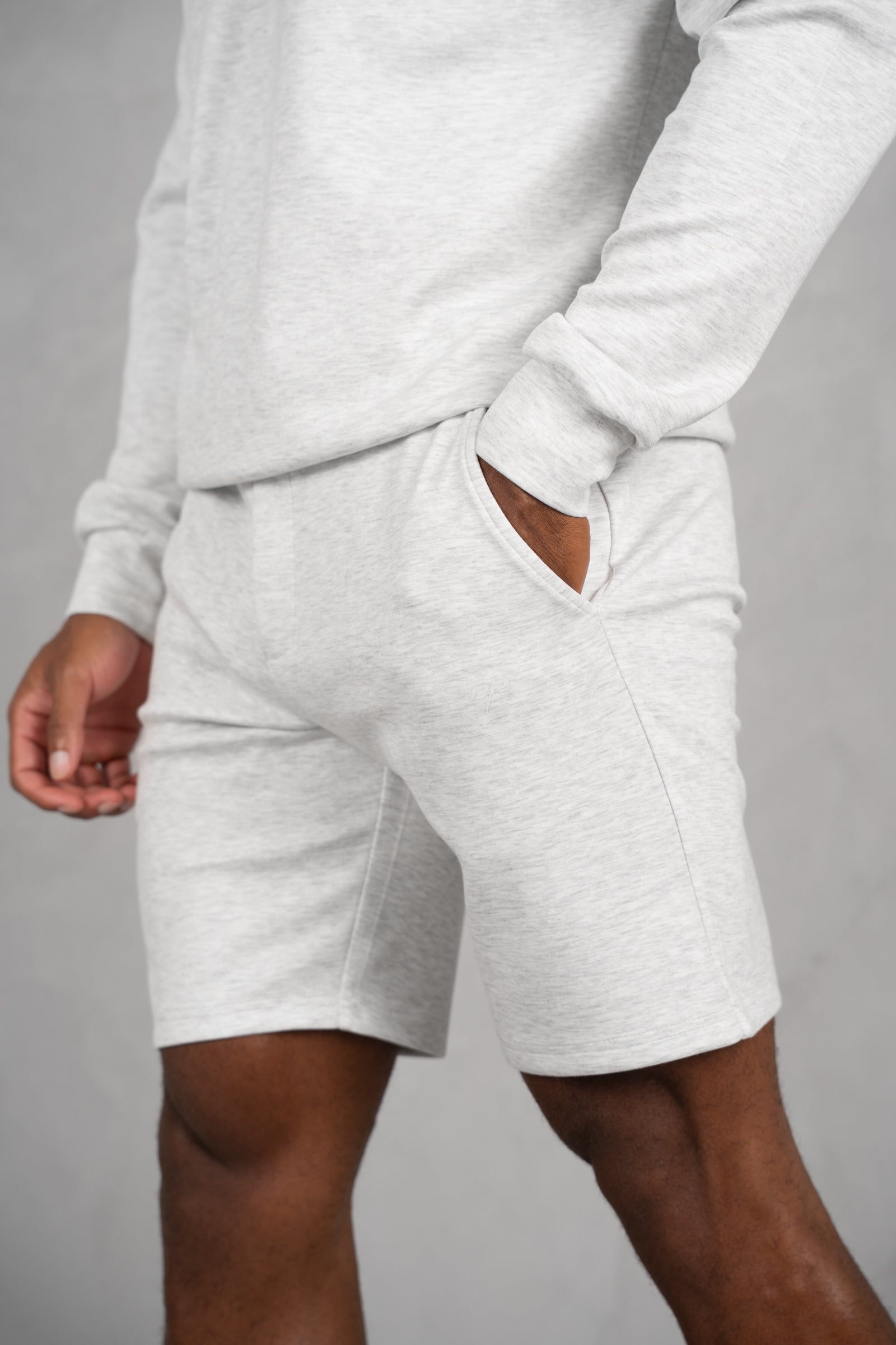 Phase Shorts - Grey Marl