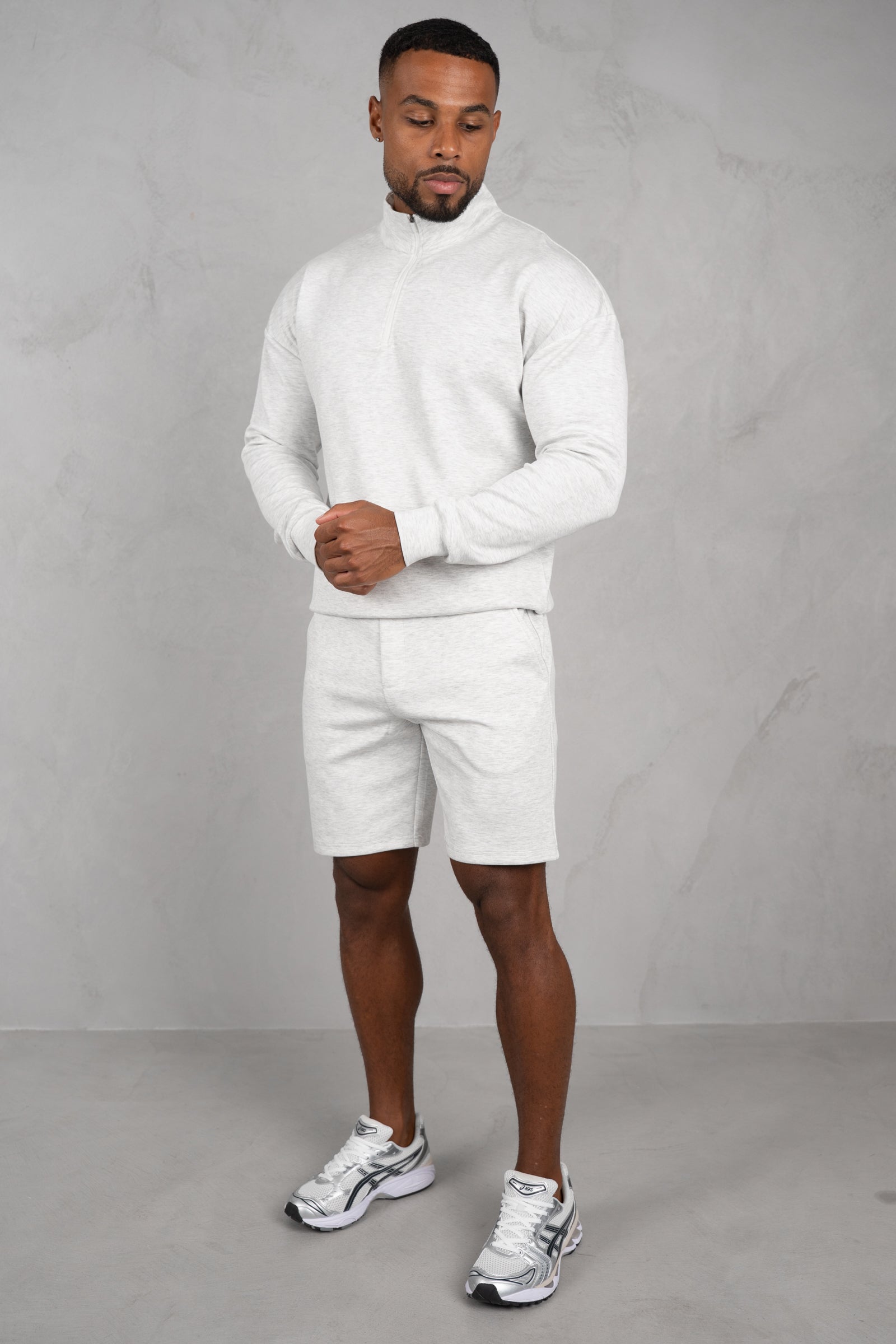 Phase Shorts - Grey Marl