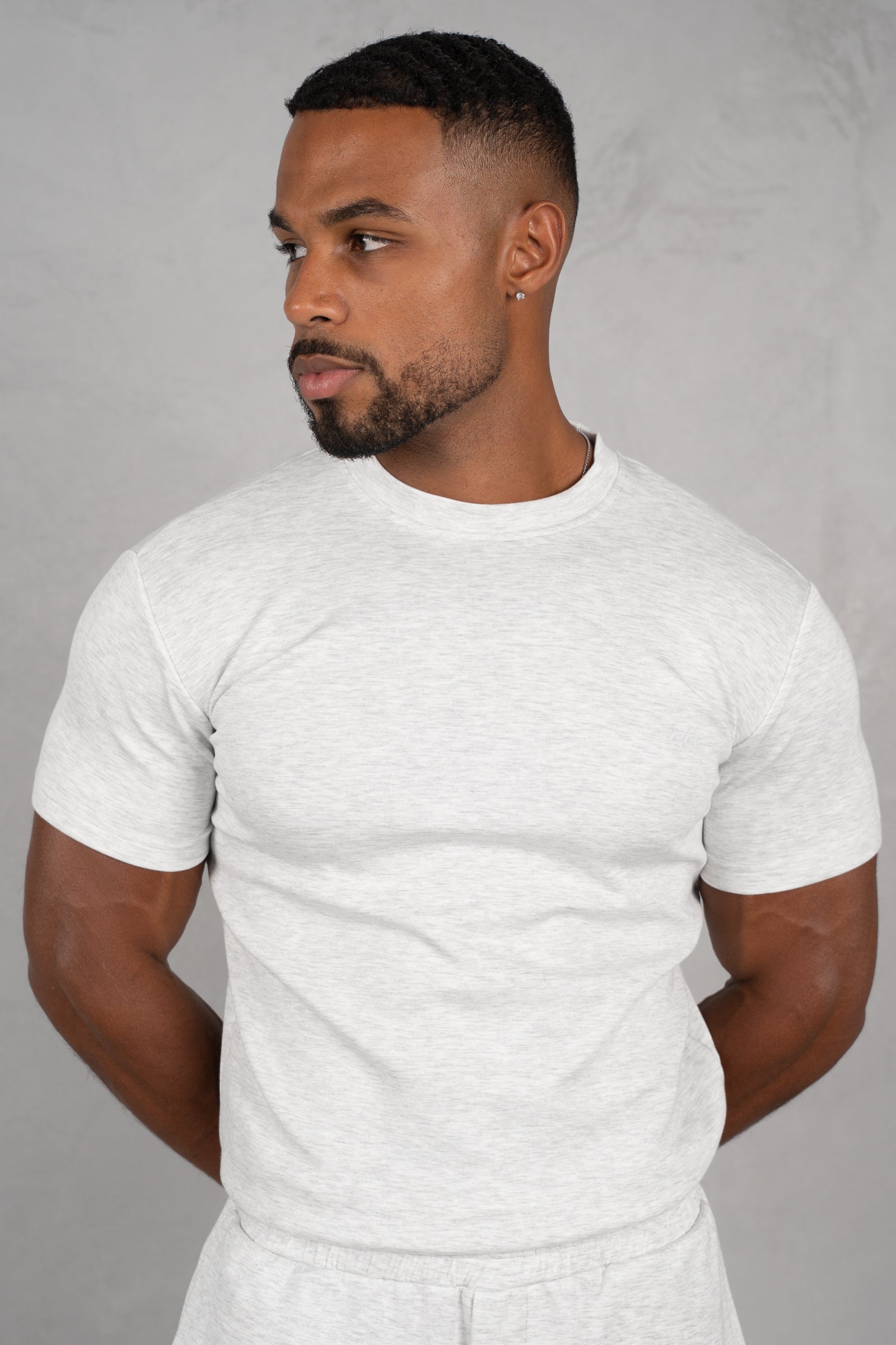 Phase T-Shirt - Grey Marl