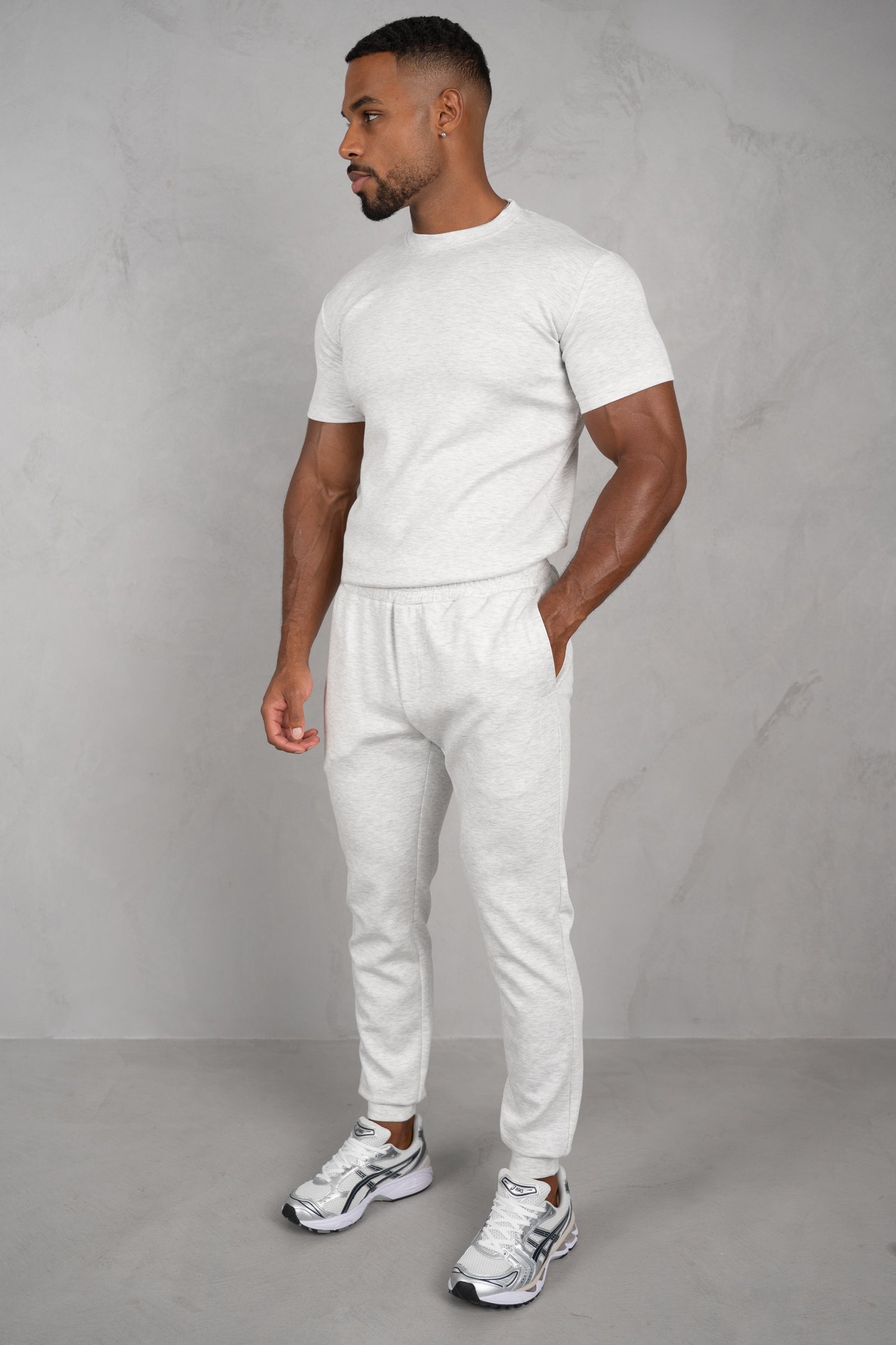 Phase T-Shirt - Grey Marl