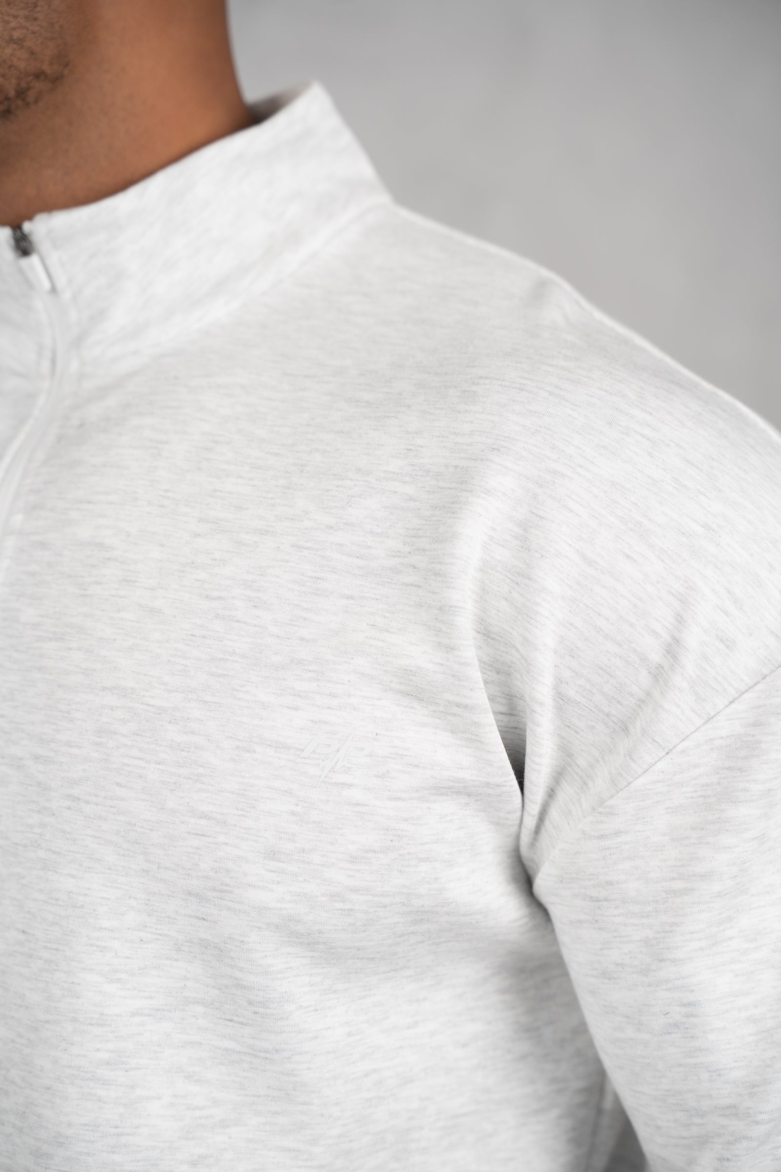 Phase Scuba Quarter Zip - Grey Marl