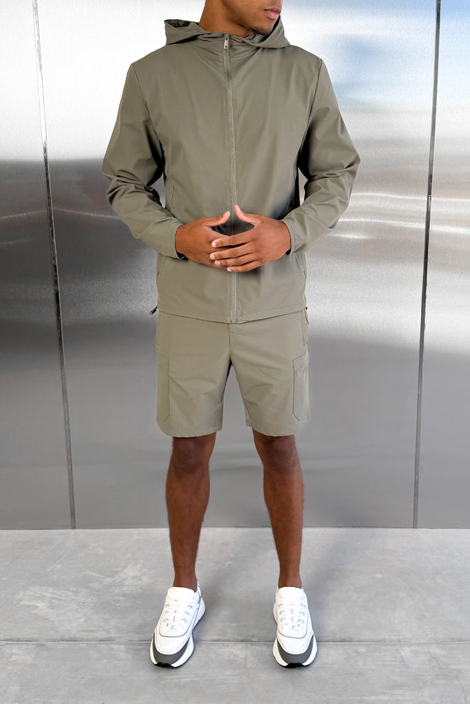 Hydra Technical Shorts - Taupe