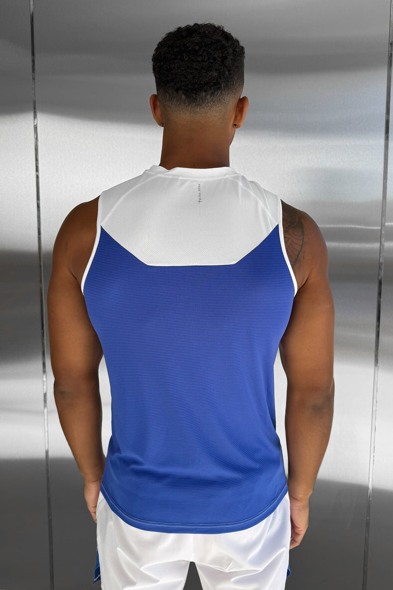 Synergy Training Vest - White/Royal Blue