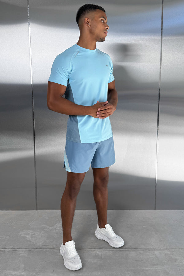 Synergy Training T-Shirt - Pale Blue