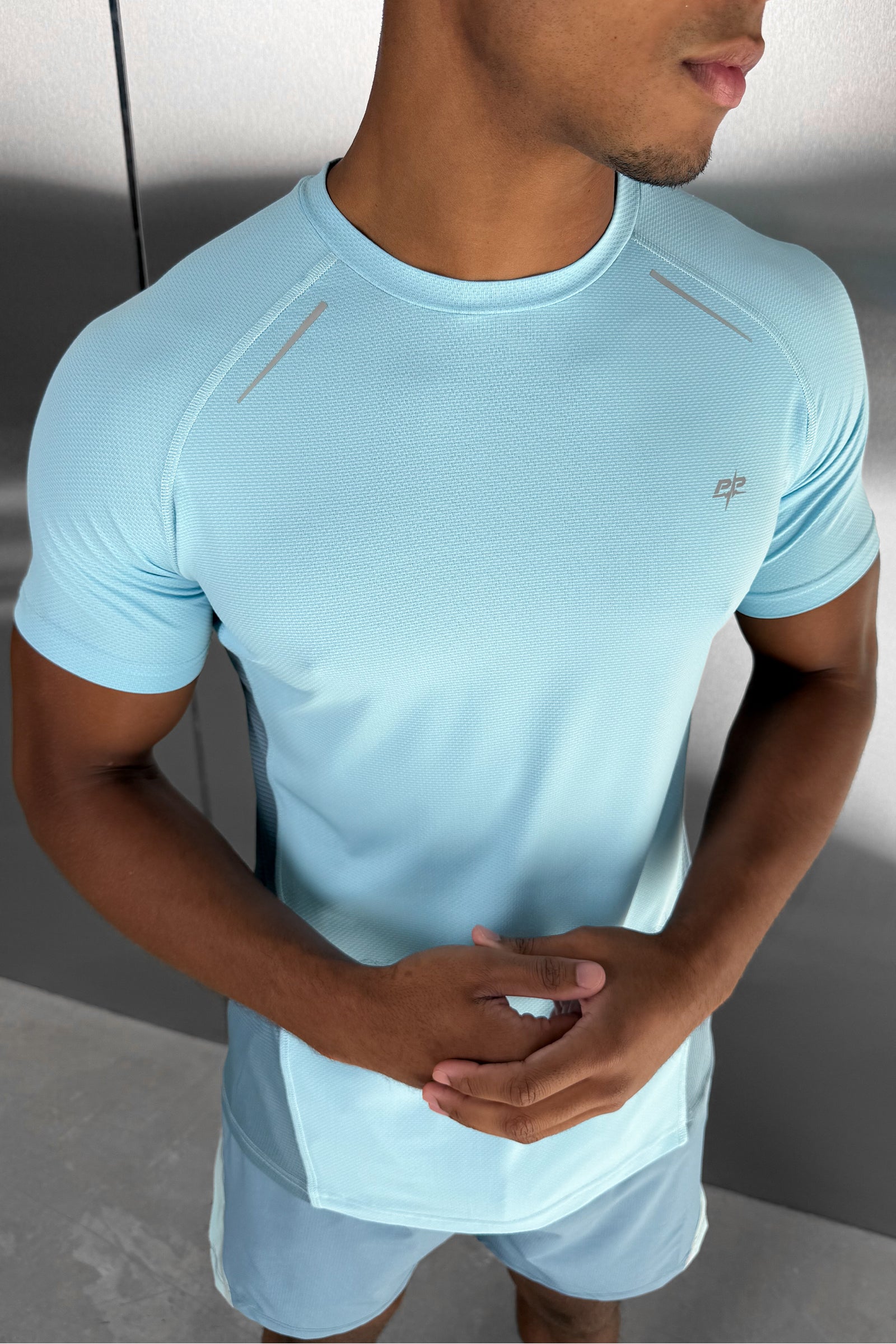Synergy Training T-Shirt - Pale Blue
