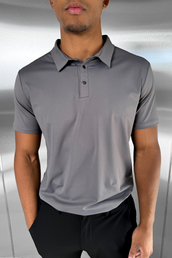 Precision Polo - Charcoal