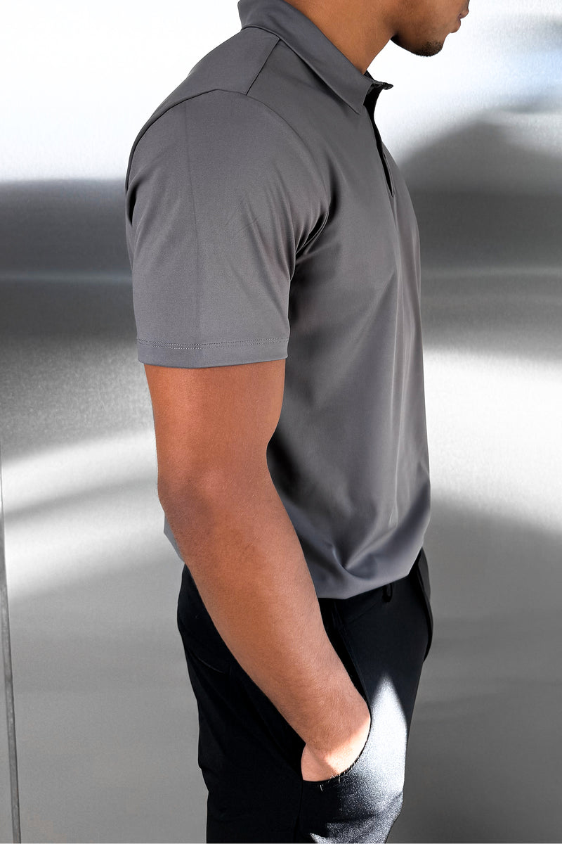 Precision Polo - Charcoal